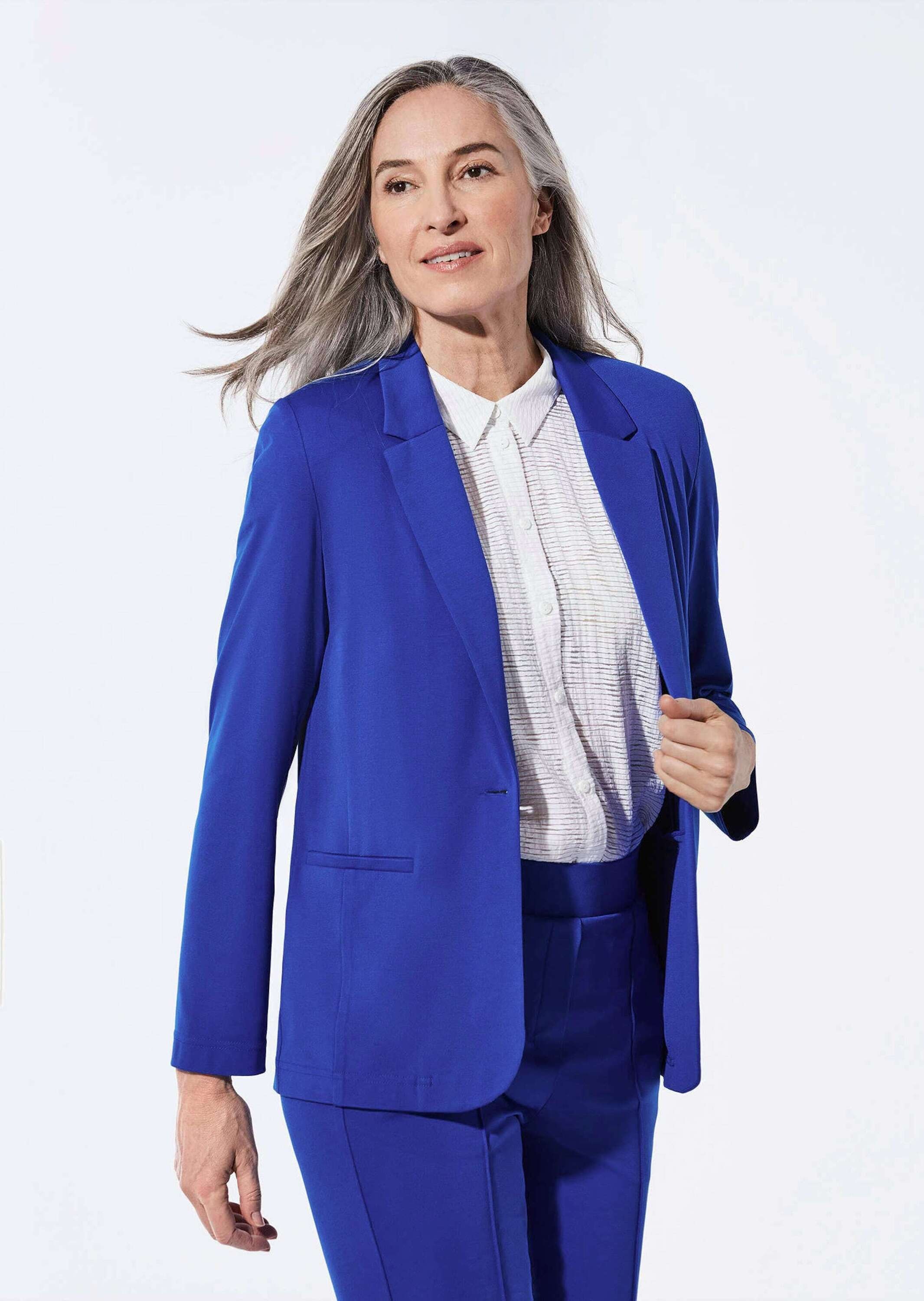 GOLDNER Jackenblazer »Damenblazer mit Reverskragen und Paspeltaschen«