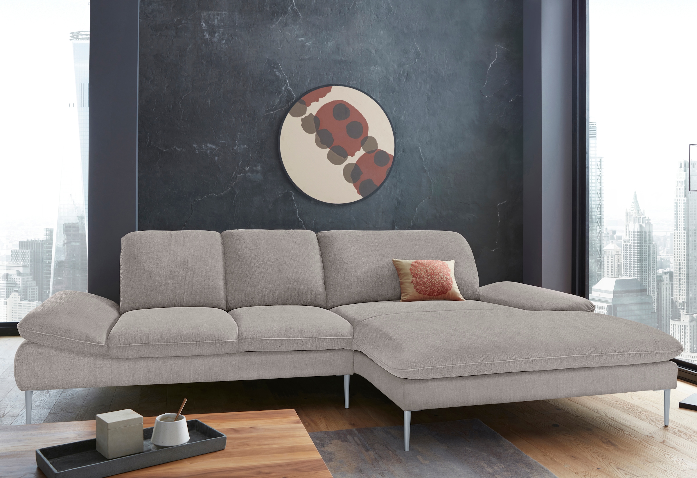 W.SCHILLIG Ecksofa "enjoy&MORE, Designsofa, elegant und bequem, L-Form" mit günstig online kaufen