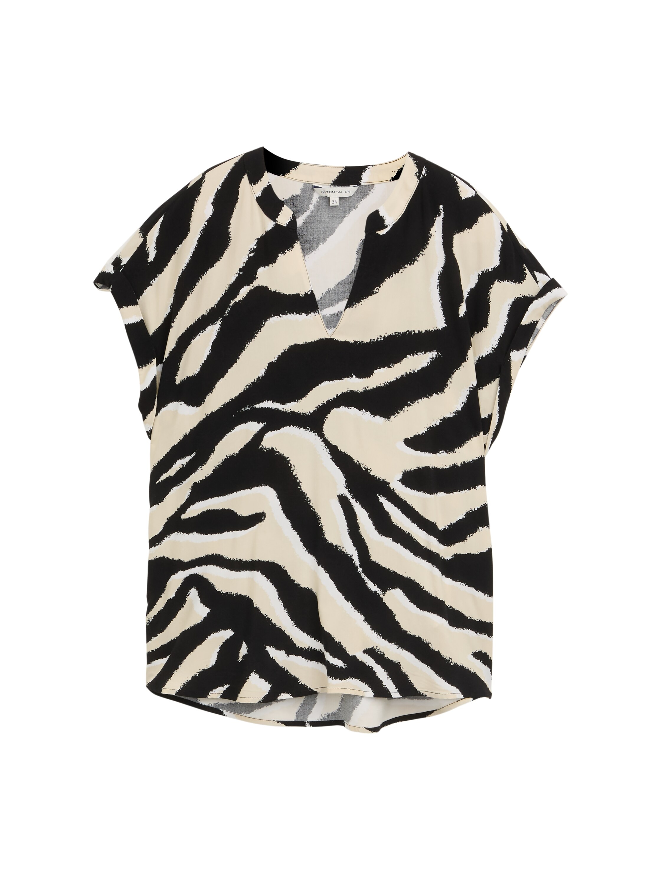 TOM TAILOR Kurzarmbluse, im Loose Fit