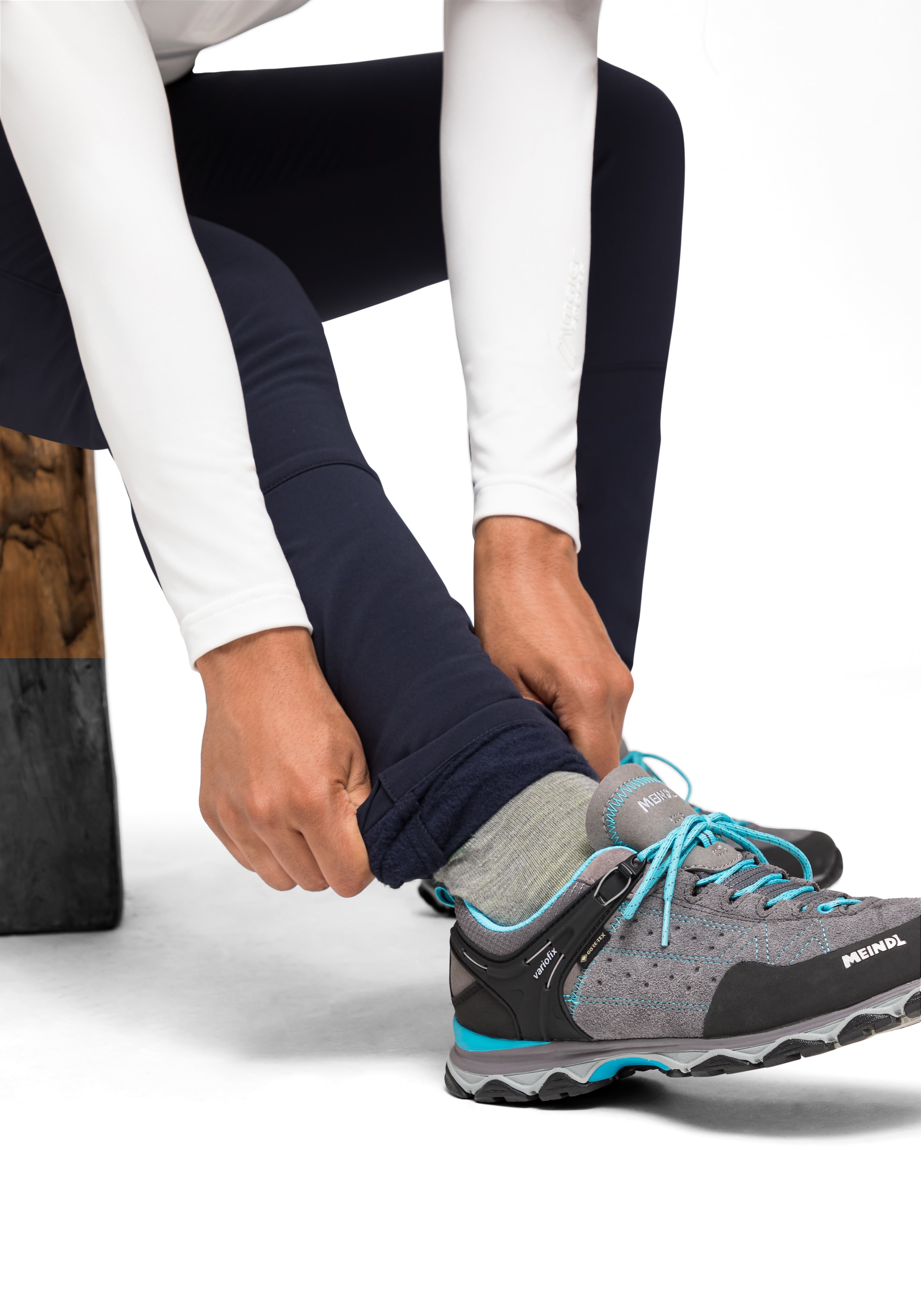 Maier Sports Funktionshose »Helga slim«, warme Damen Outdoorhose, robuste Wanderhose, Slim Fit