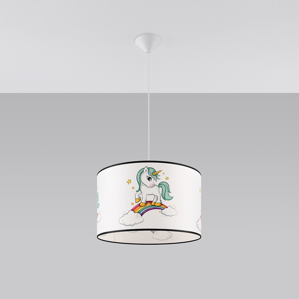 SOLLUX lighting Hängeleuchte »Hängeleuchte UNICORN 40«, 1 flammig, Leuchtmittel E27 | ohne Leuchtmittel, Streulicht