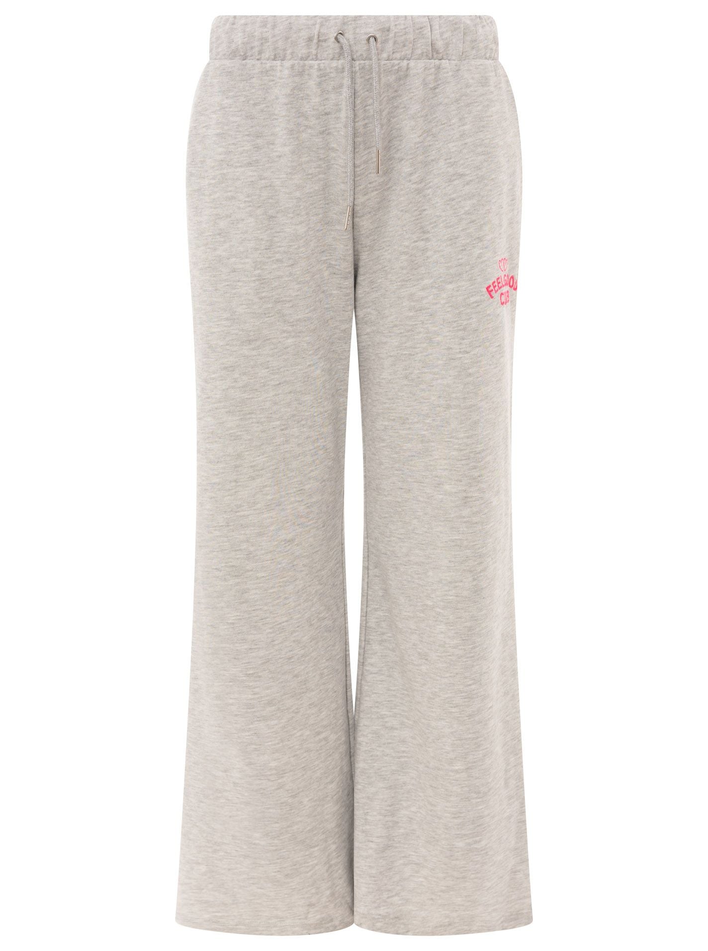 Zwillingsherz Sweathose »"Feel Good Club"«  unifarben, kleine Stickerei