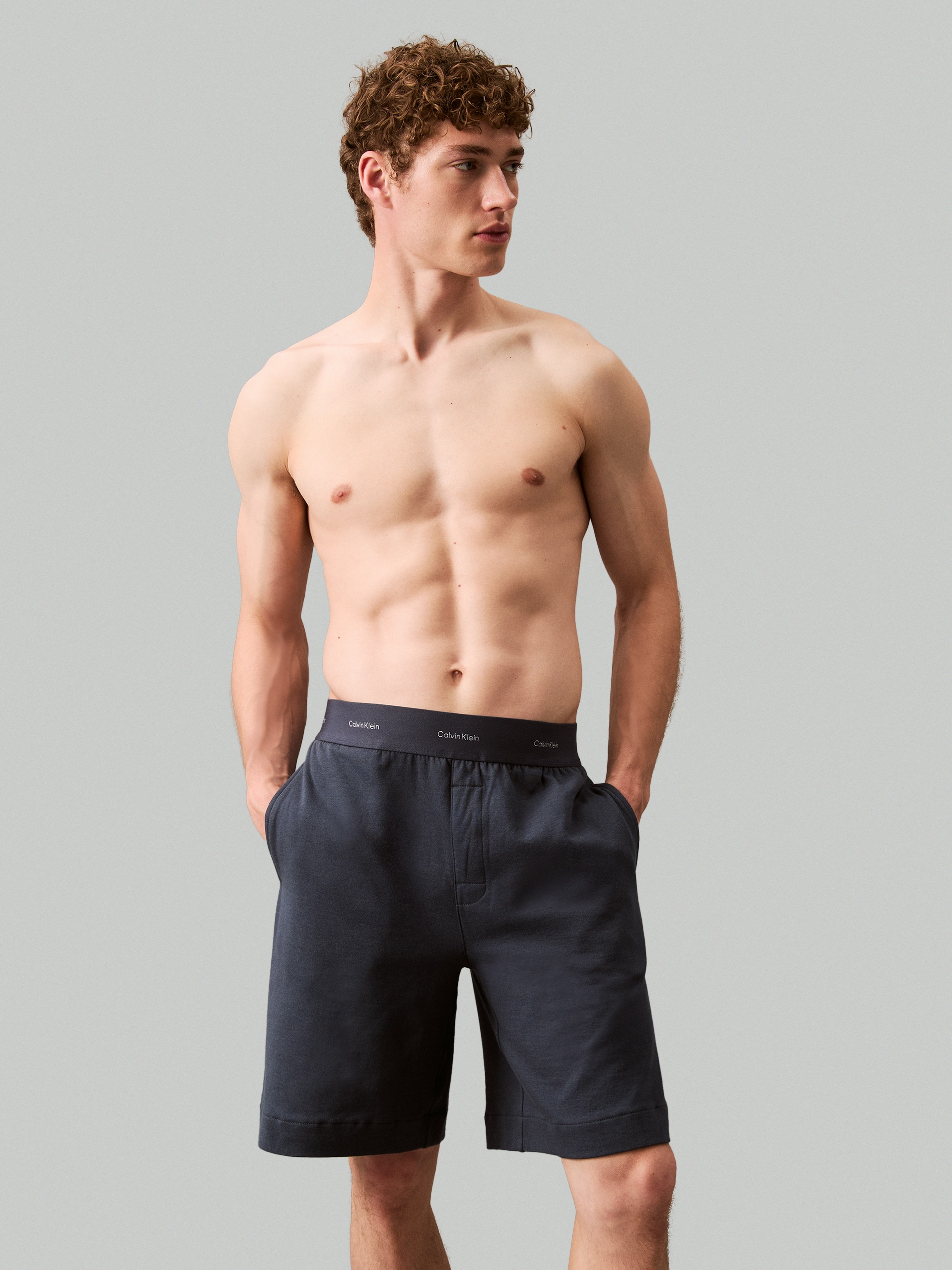 Calvin Klein Underwear Schlafshorts "SLEEP SHORT", mit Calvin Klein Logo-Elastikbund