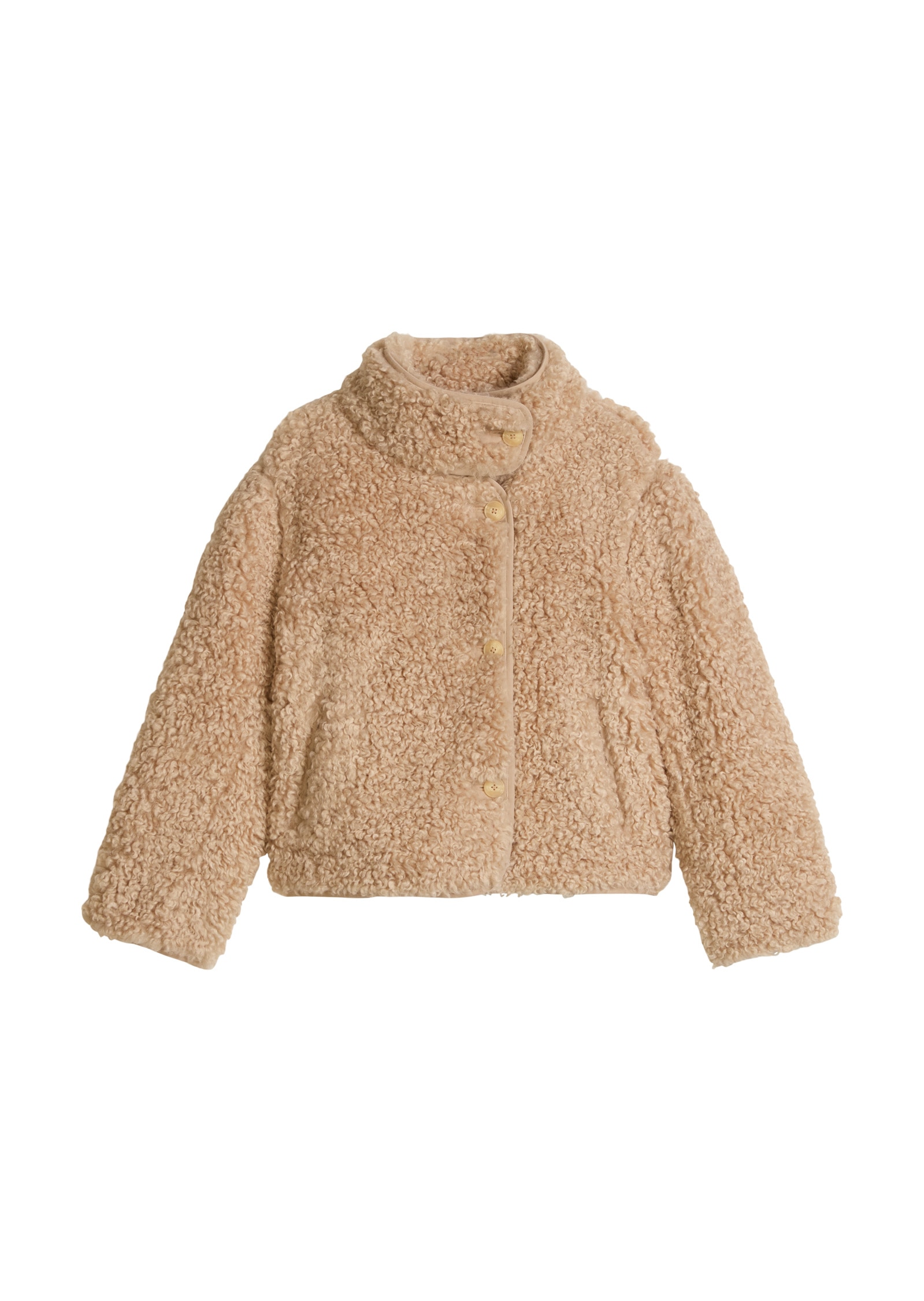 Marc O'Polo DENIM Outdoorjacke »aus weichem Curly-Plüsch«