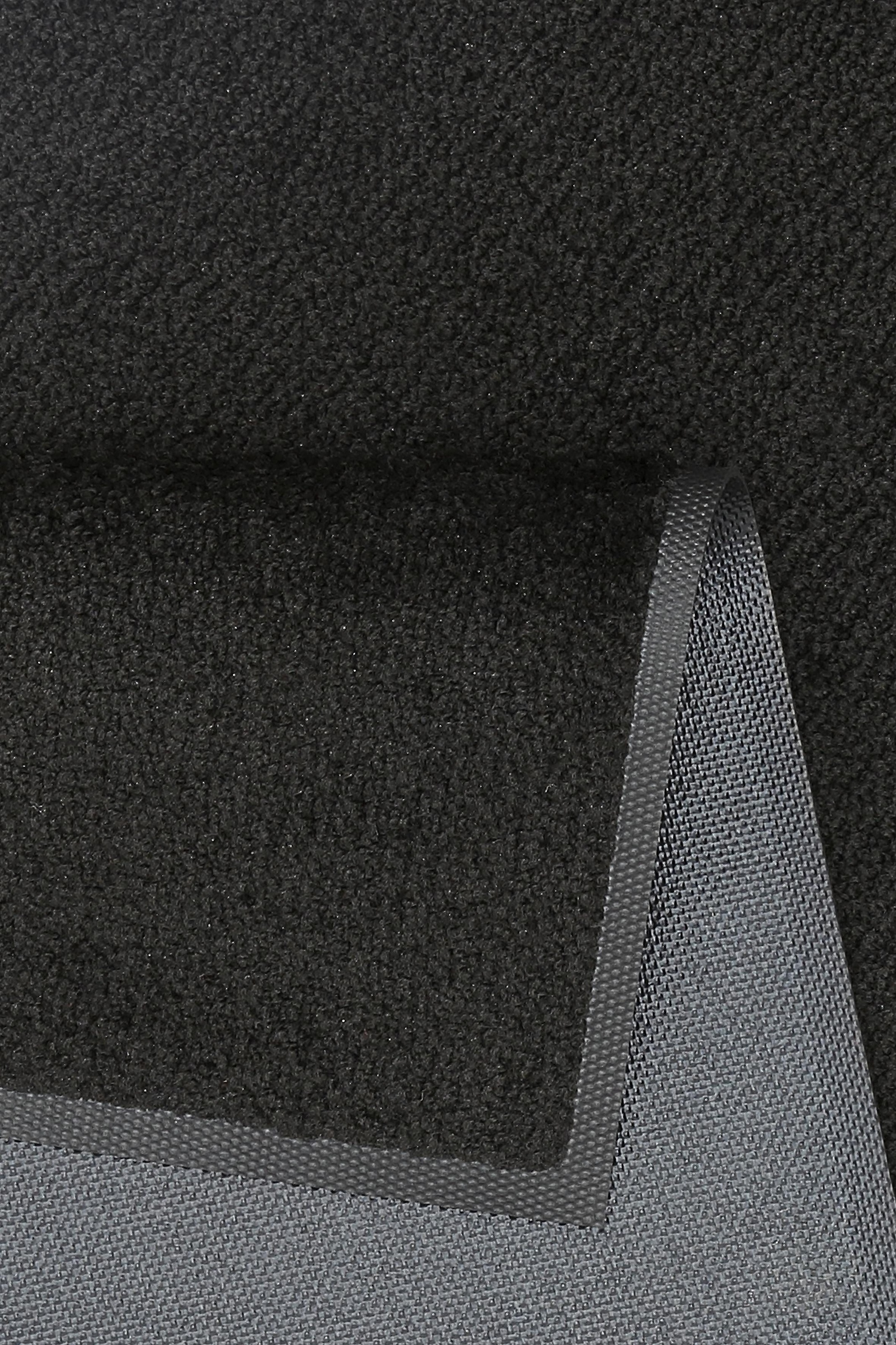 Fußmatte "Original Uni, Schmutzfangteppich" Gr. 18, schwarz, B:75cm H:9mm L:120cm, Kunstfaser, WASH+DRY BY KLEEN-TEX, Teppiche, Fußmatte, Schmutzmatte, rutschhemmend, auch als Läufer erhältlich 3