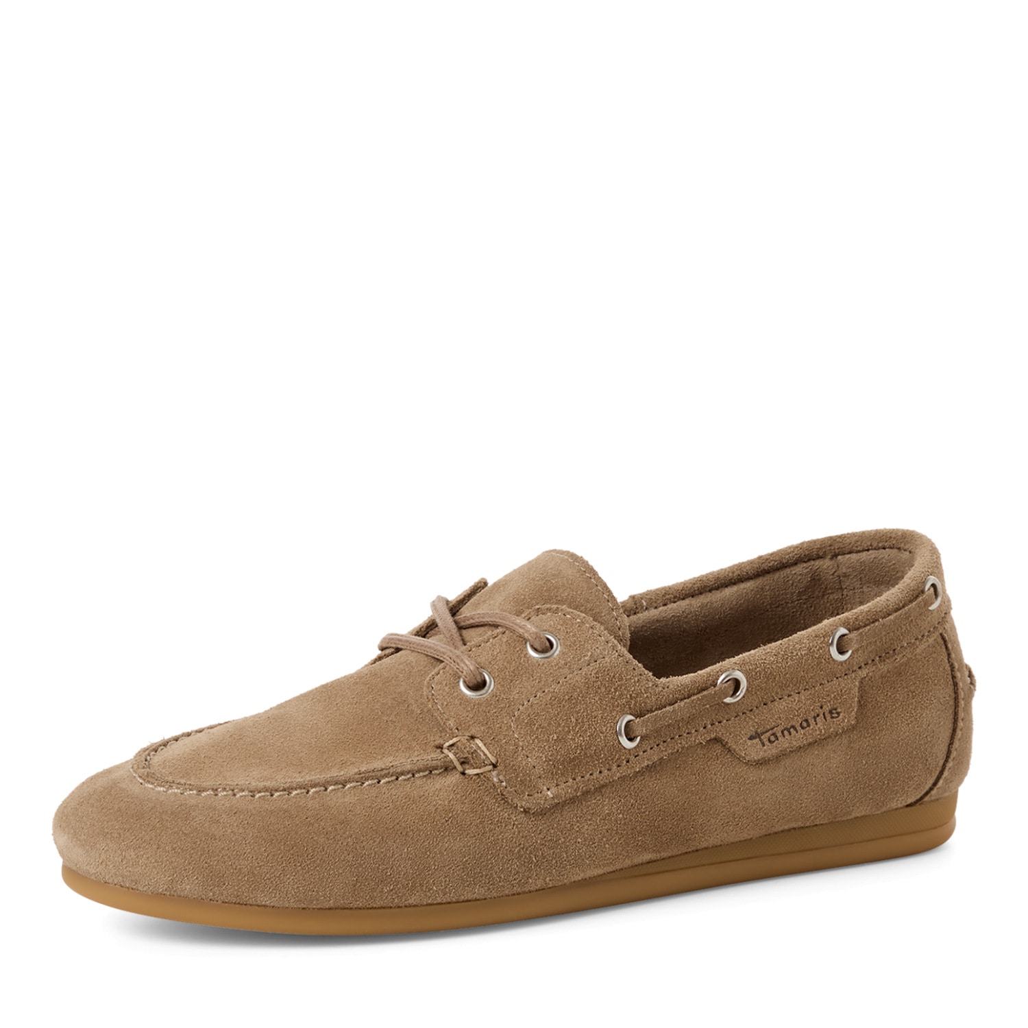 Tamaris Mokassin, Schnürer, Halbschuh mit modischen Durchzügen und Ösen