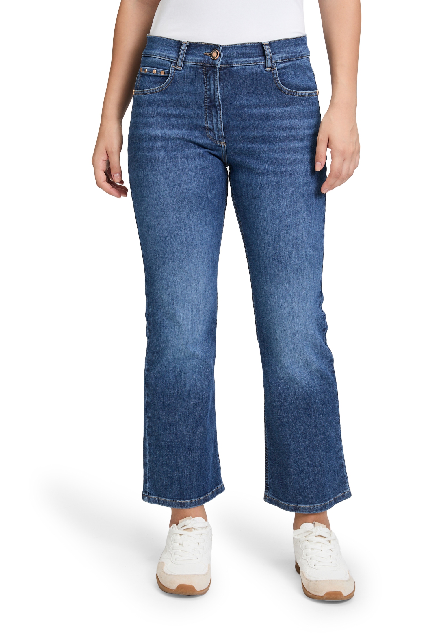 Betty Barclay Slim-fit-Jeans "Betty Barclay Damen Casual-Hose mit Waschung" günstig online kaufen