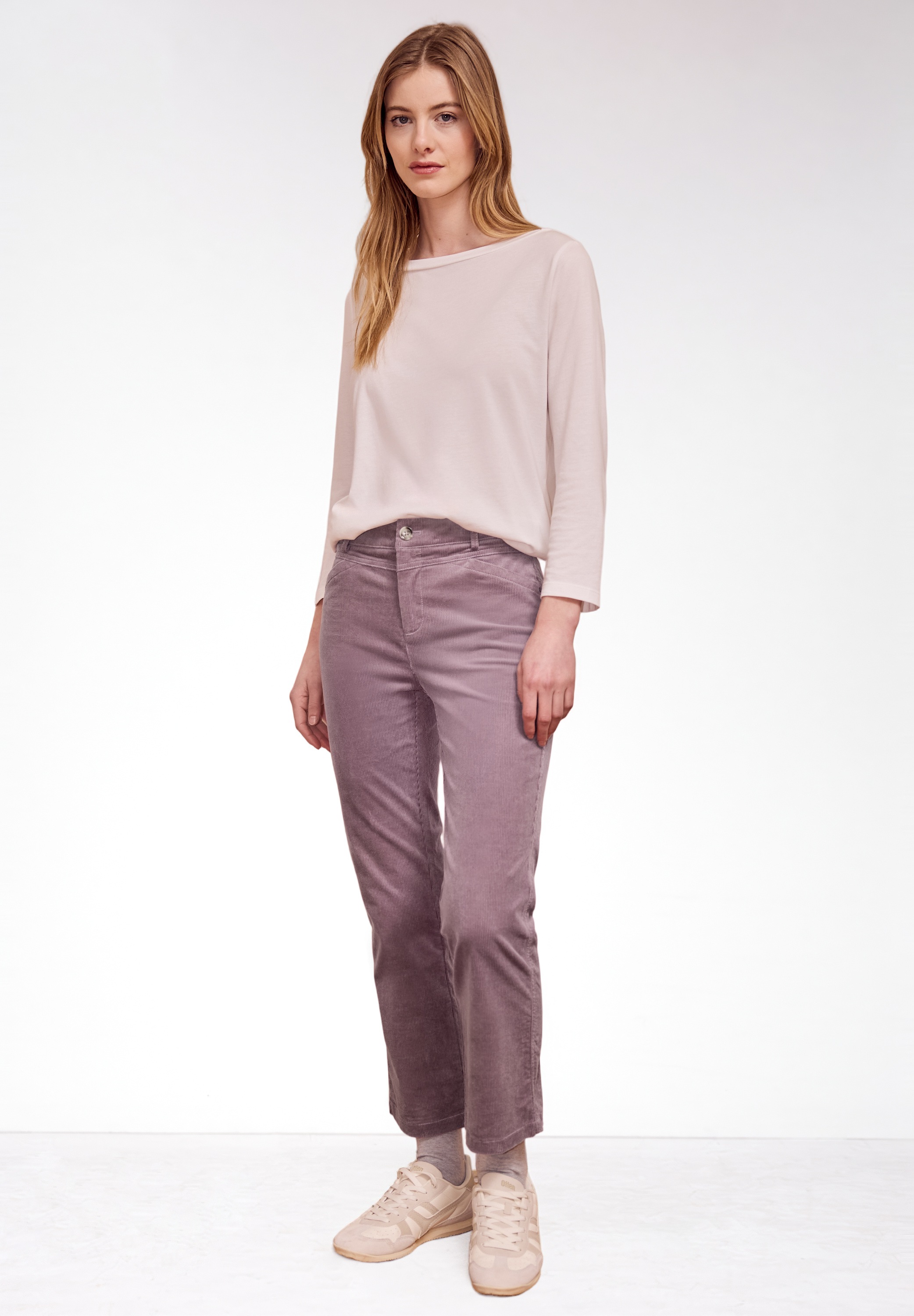 STREET ONE STUDIO Cordhose  in Cord-Optik