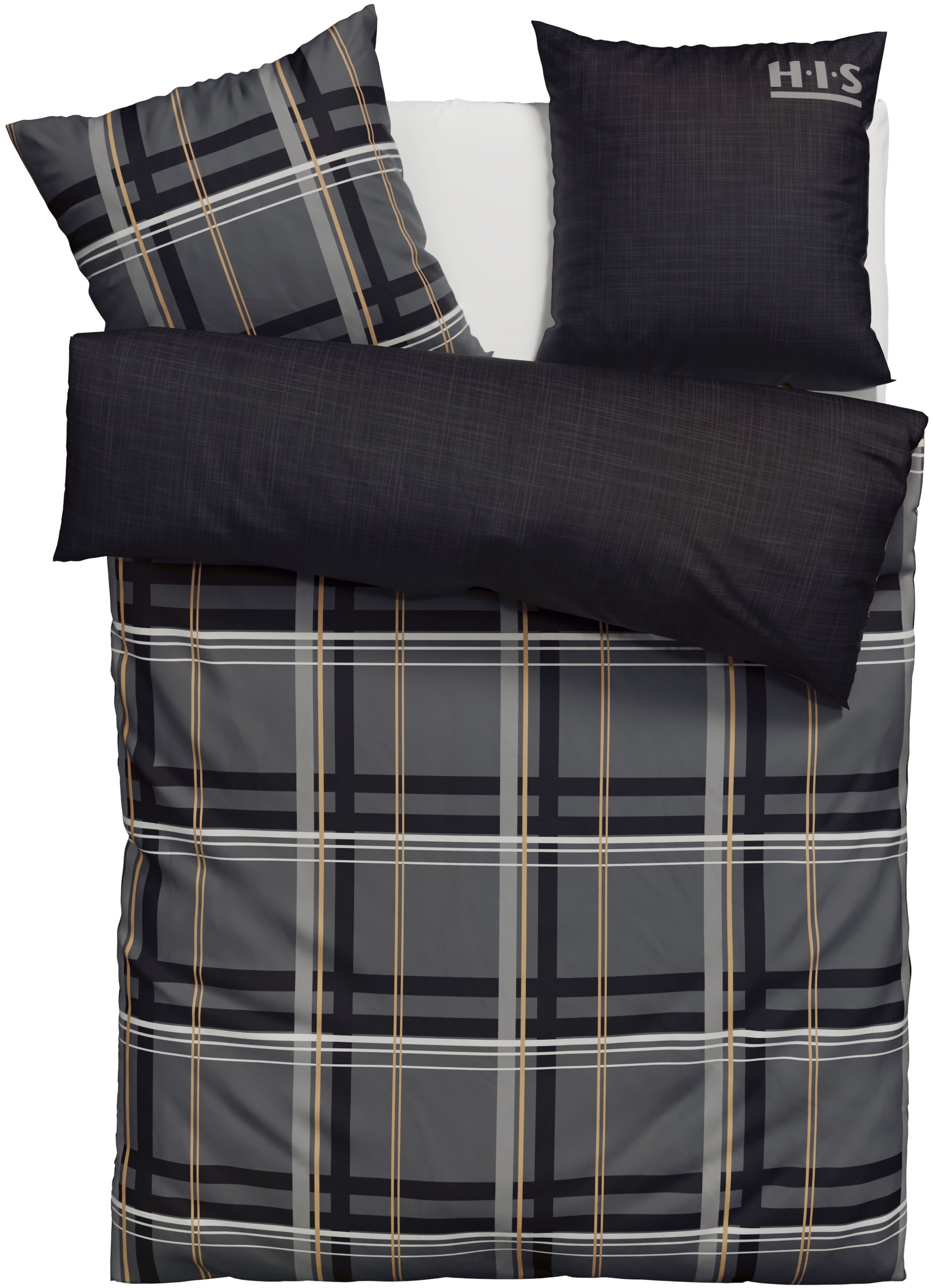 H.I.S Wendebettwäsche "Talin" 2 Stk. tlg. NEUHEIT in Gr. 135x200 oder 155x2 günstig online kaufen