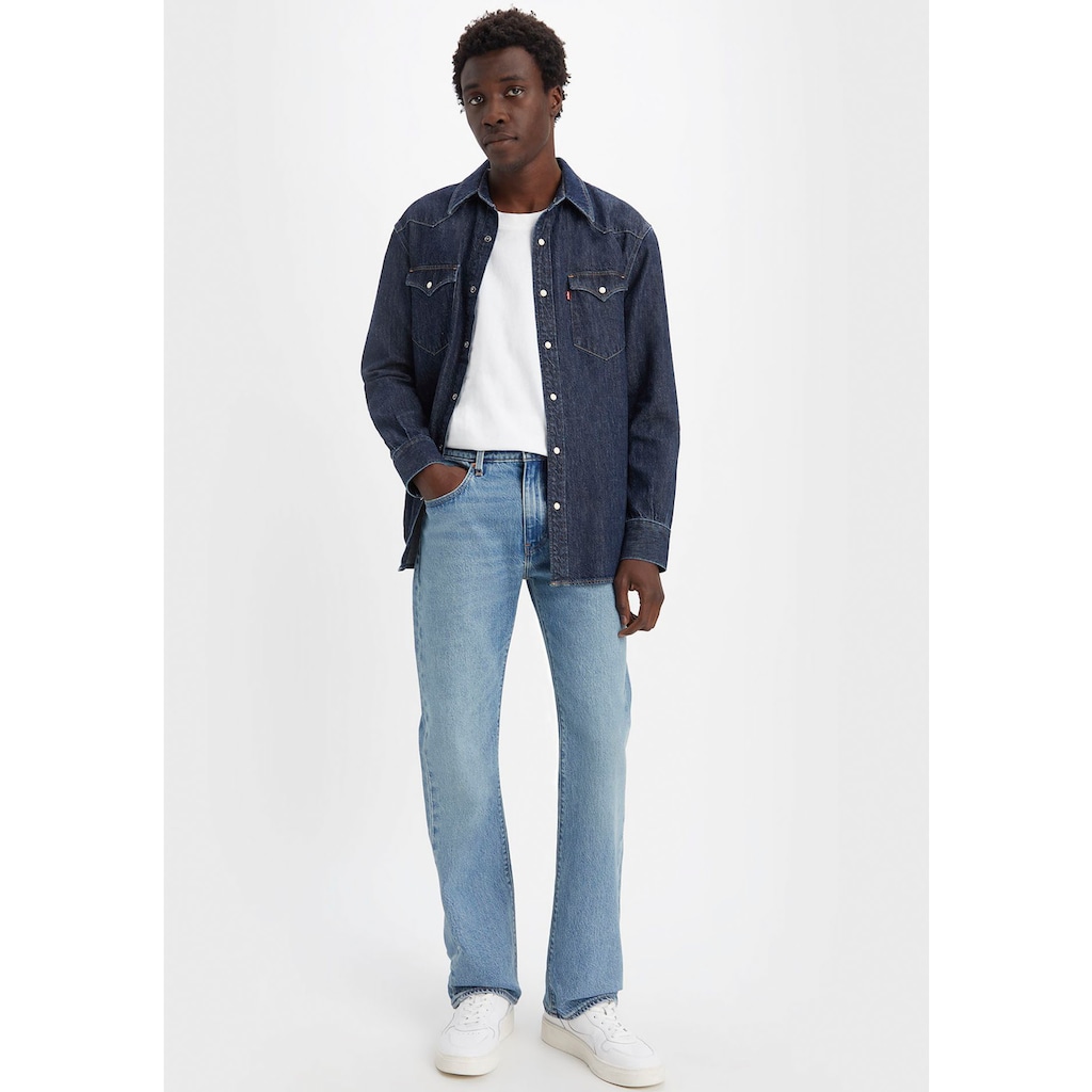 Levi's® Bootcut-Jeans »527 SLIM BOOT CUT«, in cleaner Waschung