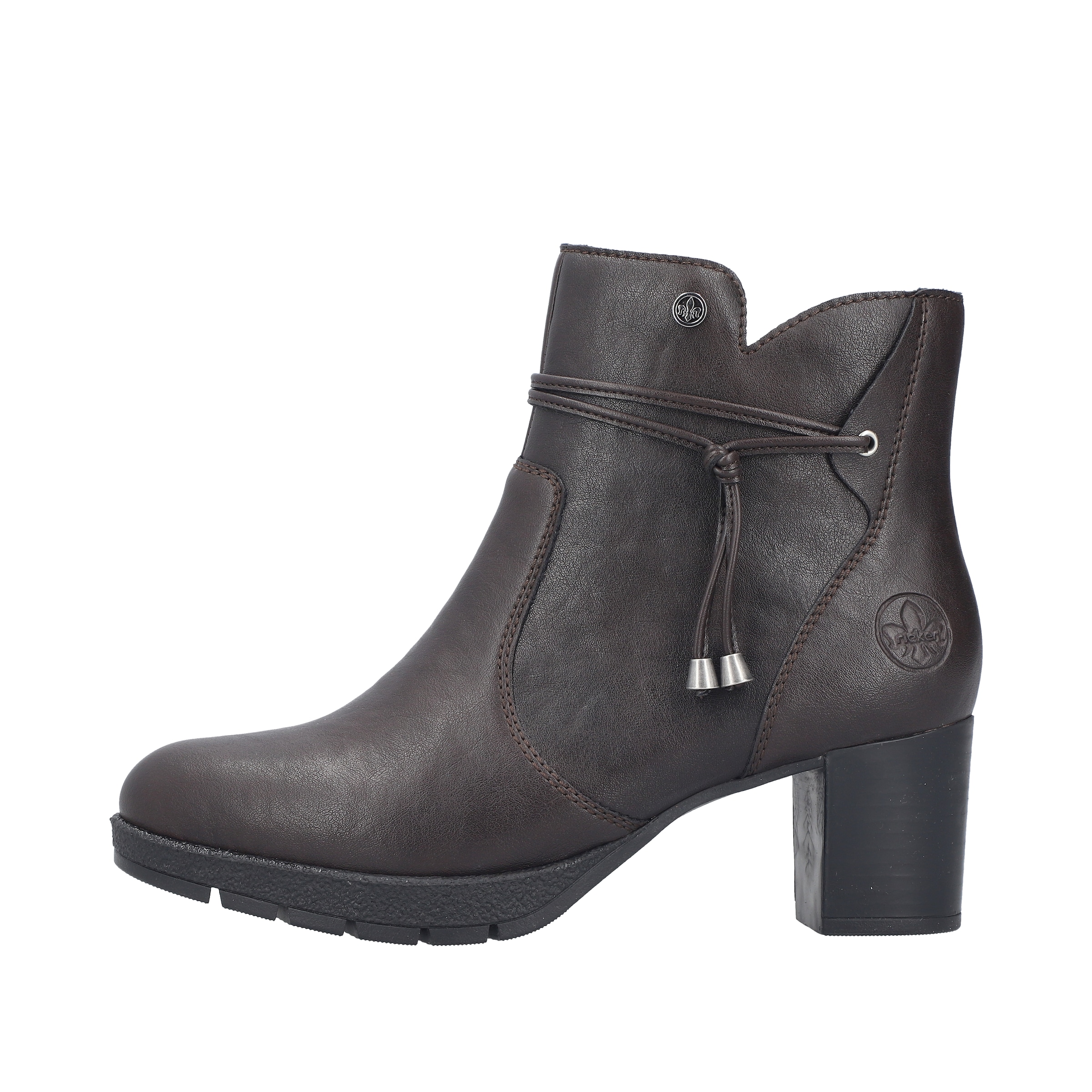 Rieker Stiefelette  Ankleboots mit herausnehmbarer Innensohle, schmale Form