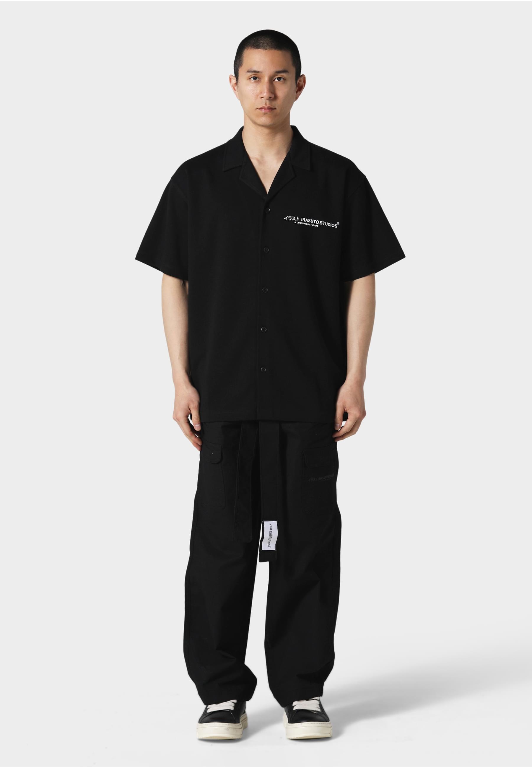 Irasuto Studios Langarmhemd »Irasuto Studios CUBAN SHIRT«, (1 tlg.)