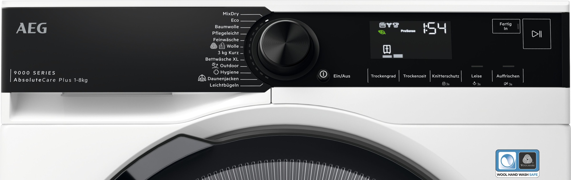 AEG Wärmepumpentrockner "TR9M75680", Energieeffizienz: C (A-G), weiß, B:59,6cm H:85cm T:63,8cm, Trockner, 3D-Scan: Daunenjacken so flauschig und warm wie am ersten Tag 2
