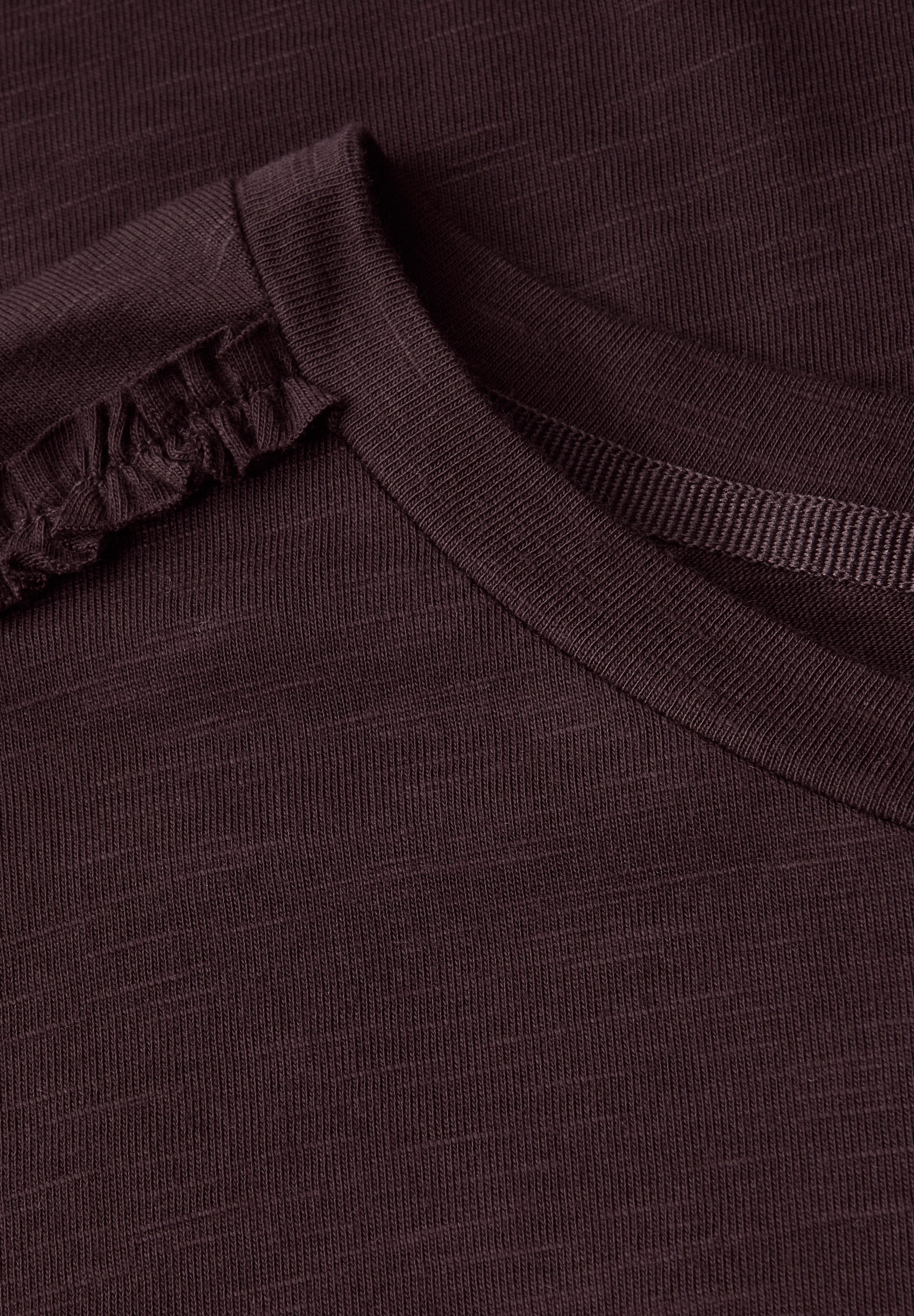 STREET ONE STUDIO T-Shirt, aus elastischem Materialmix
