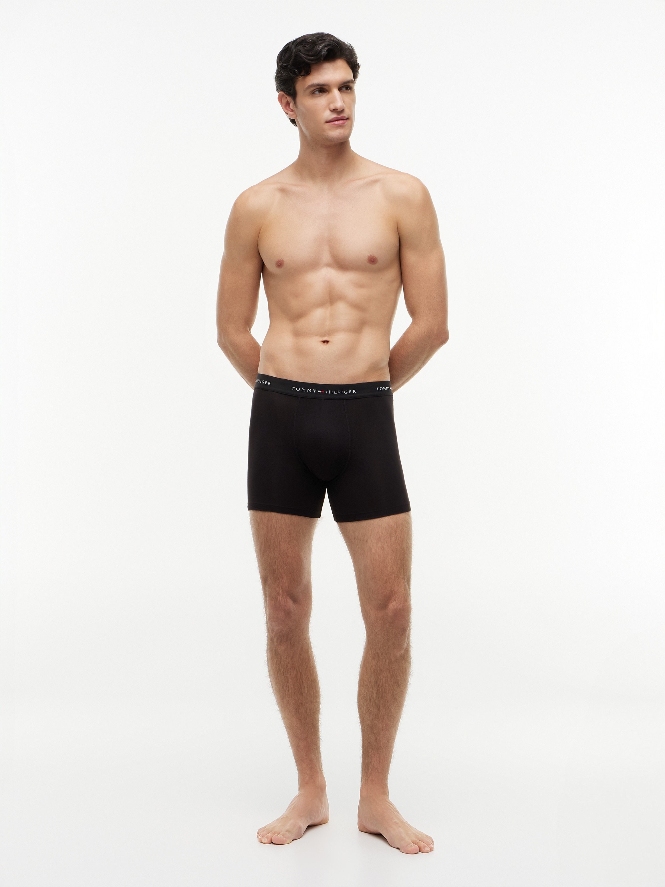 Tommy Hilfiger Underwear Boxershorts »3P BOXER BRIEF DTM« Packung, 3 Stk. mit Logoschriftzug
