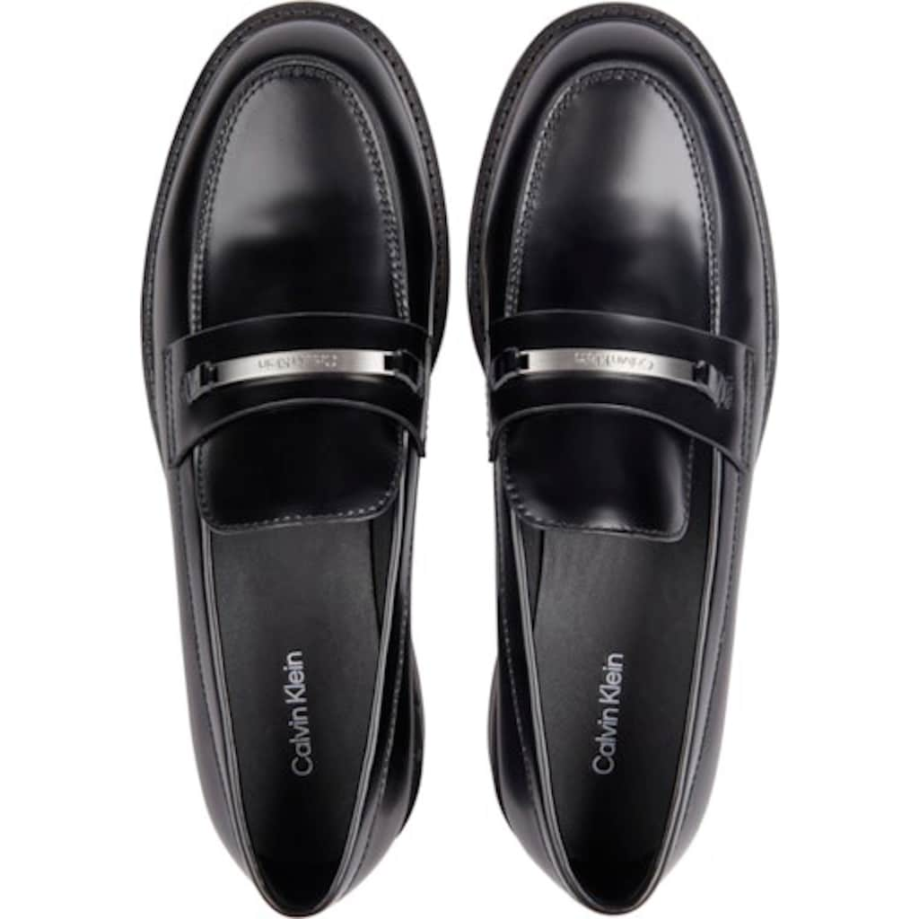 Calvin Klein Loafer »RUBBER SOLE LOAFER W/HW«