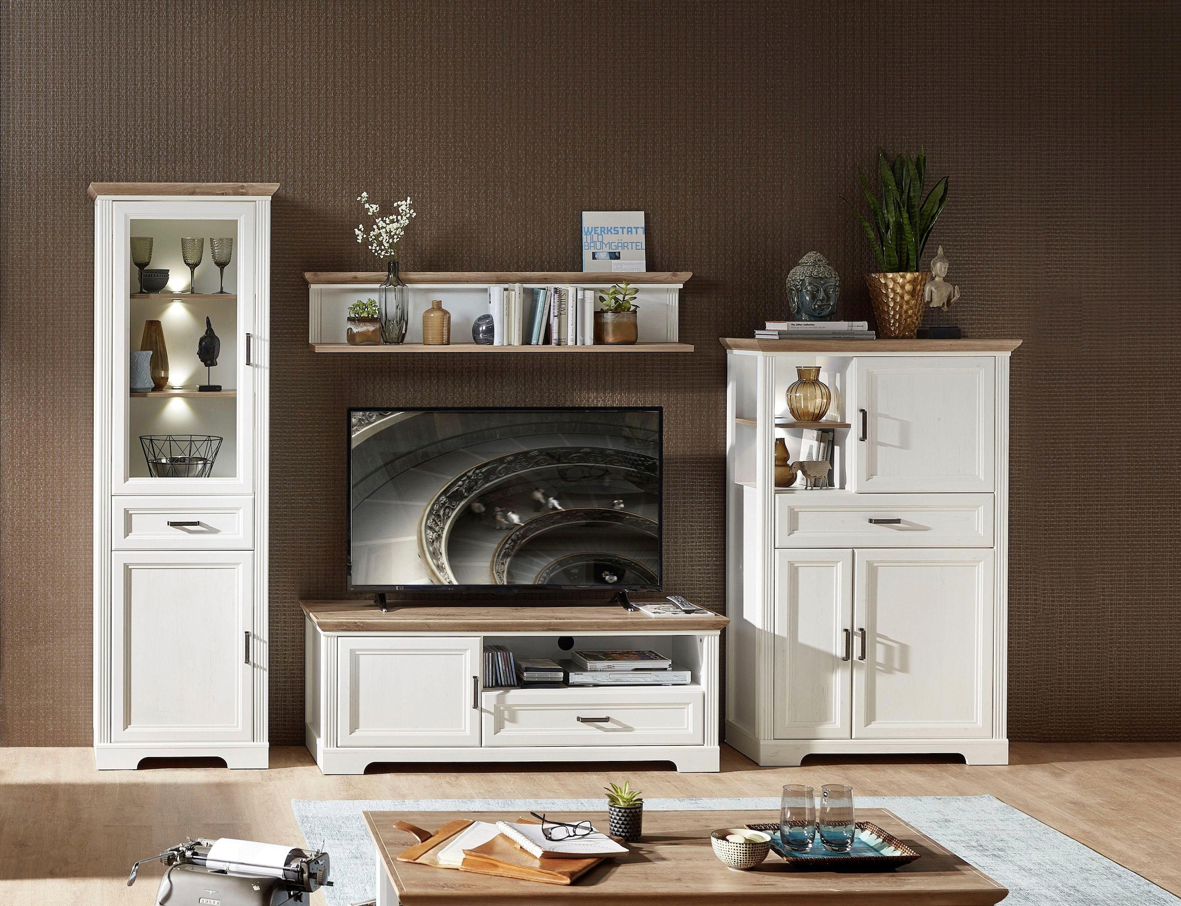 Innostyle Wohnwand "Jasmin" Set, 4 Stk. tlg. günstig online kaufen