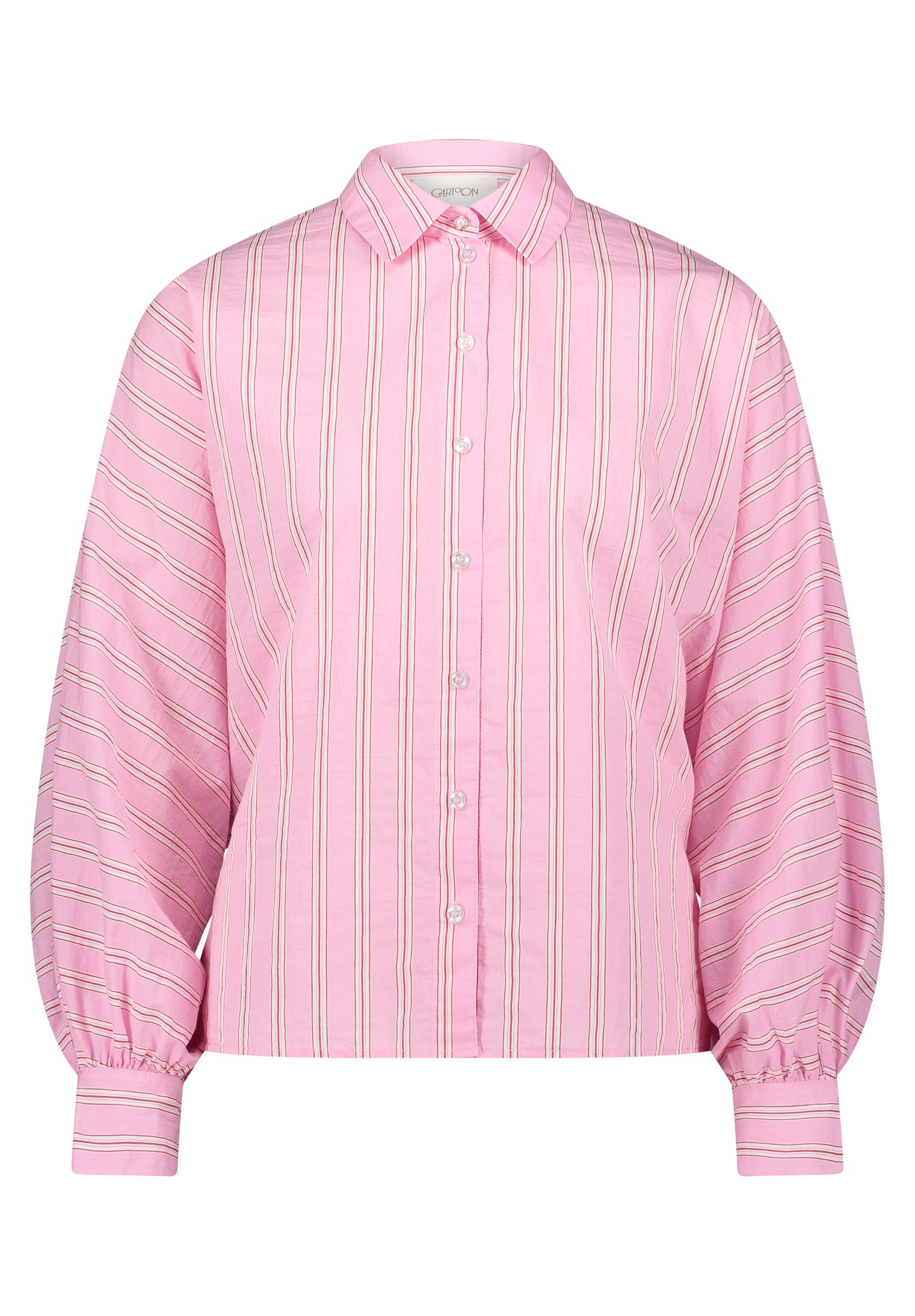 Cartoon Schlupfbluse »Damen mit Streifen«