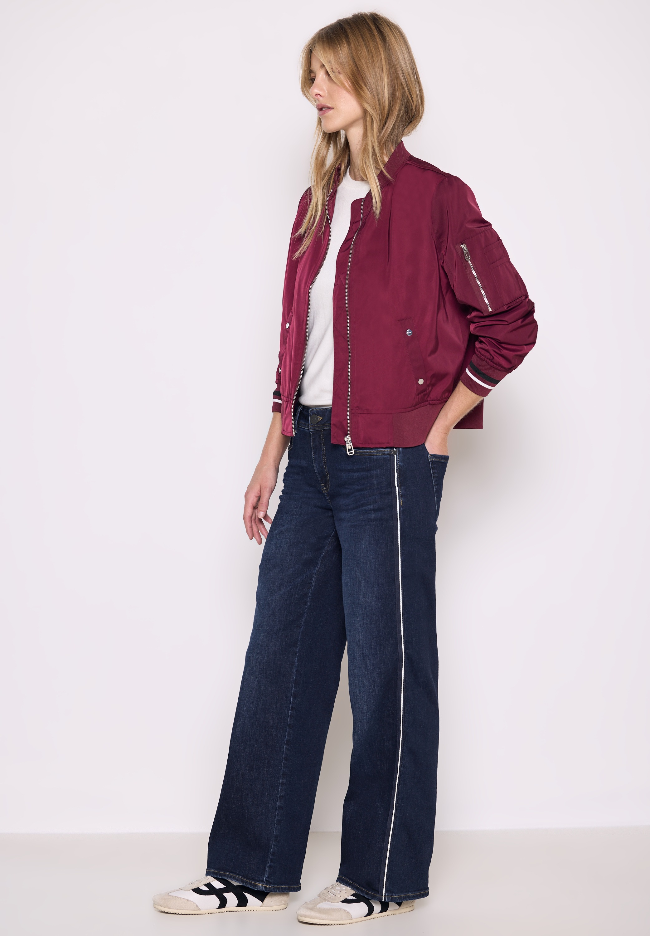 STREET ONE STUDIO Loose-fit-Jeans, Middle Waist