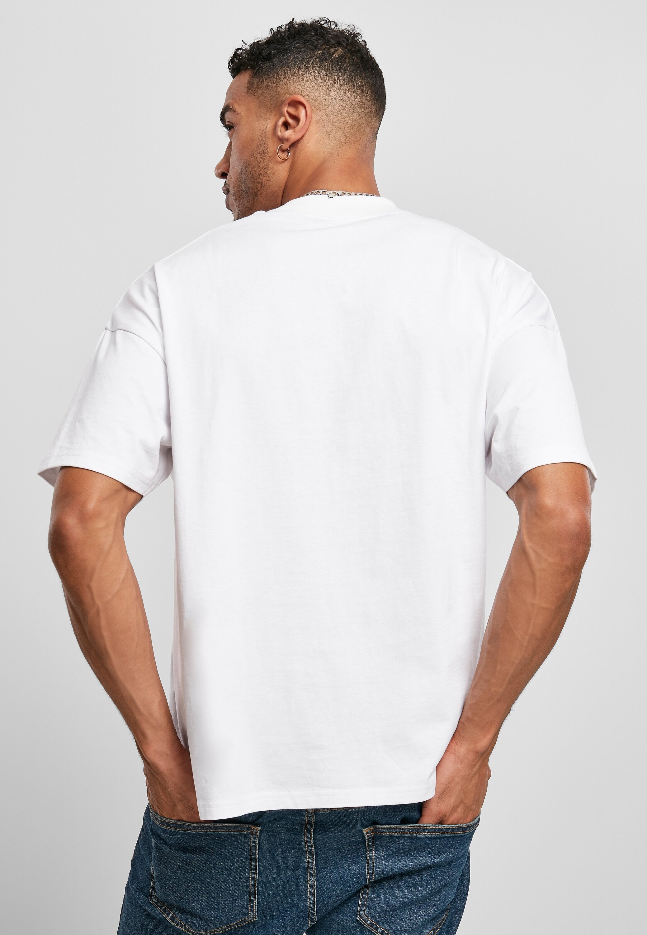 URBAN CLASSICS T-Shirt »Herren ▷ für Neck (1 Oversized BAUR tlg.) Mock | Tee«