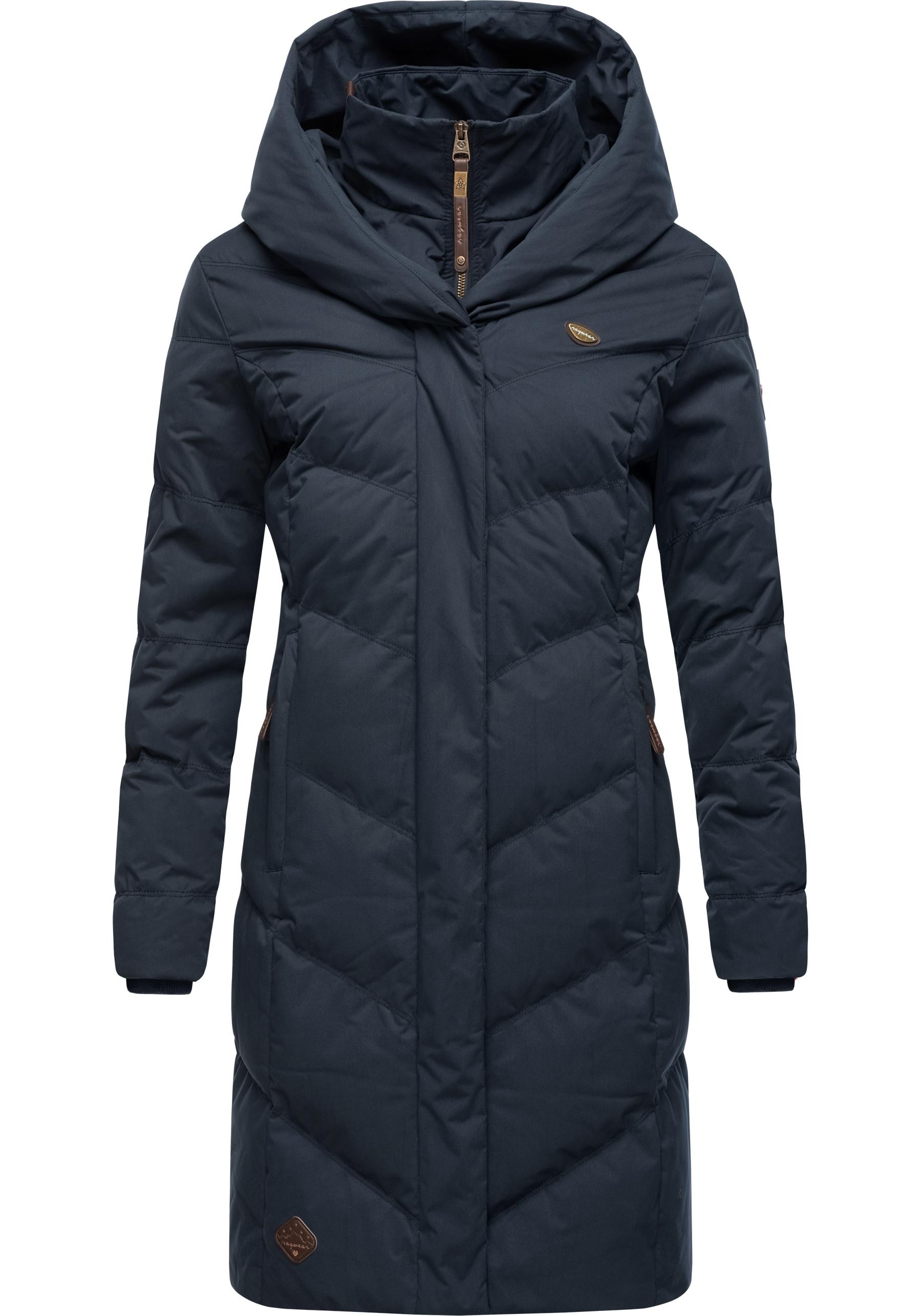 Ragwear Steppmantel »Natalka« stylischer, gesteppter Winterparka mit gefütterter Kapuze