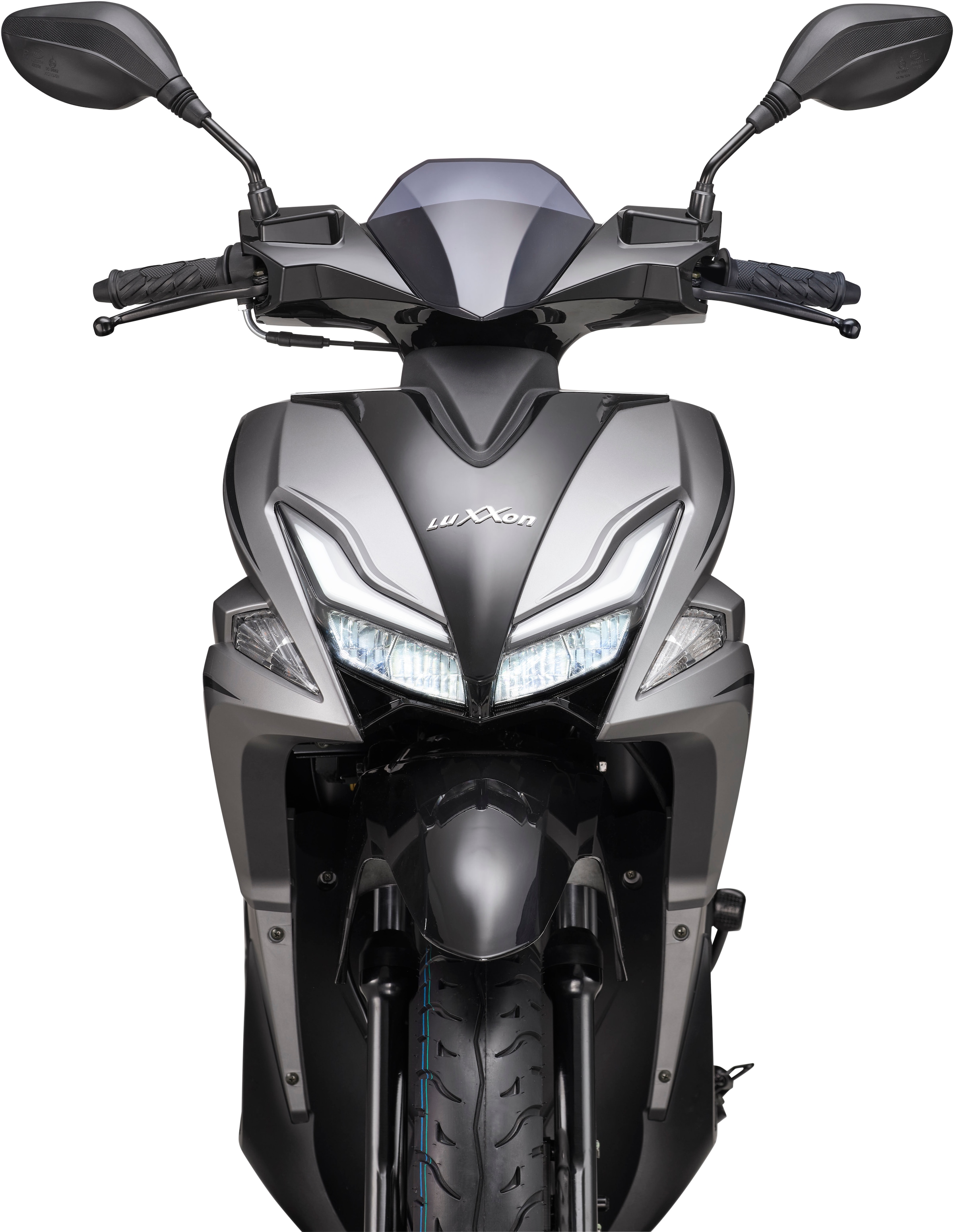 Luxxon Motorroller »MaXXity 2 125, E5+, grau«, 125 cm³, 85 km/h, Euro 5+, 8,2 PS, USB zum Laden externer Geräte (5V)