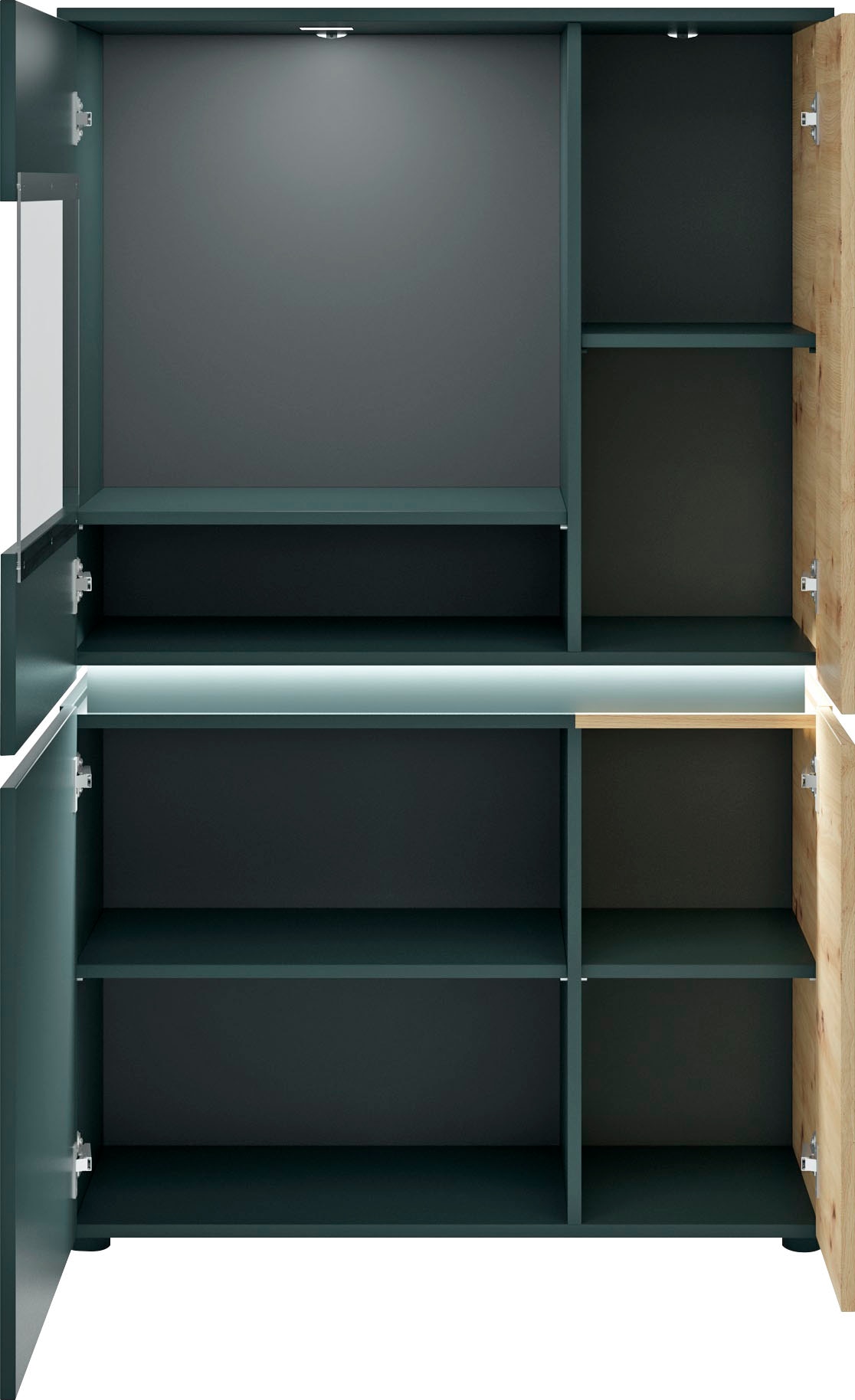 Home affaire Vitrine »Luci« Höhe 146 cm