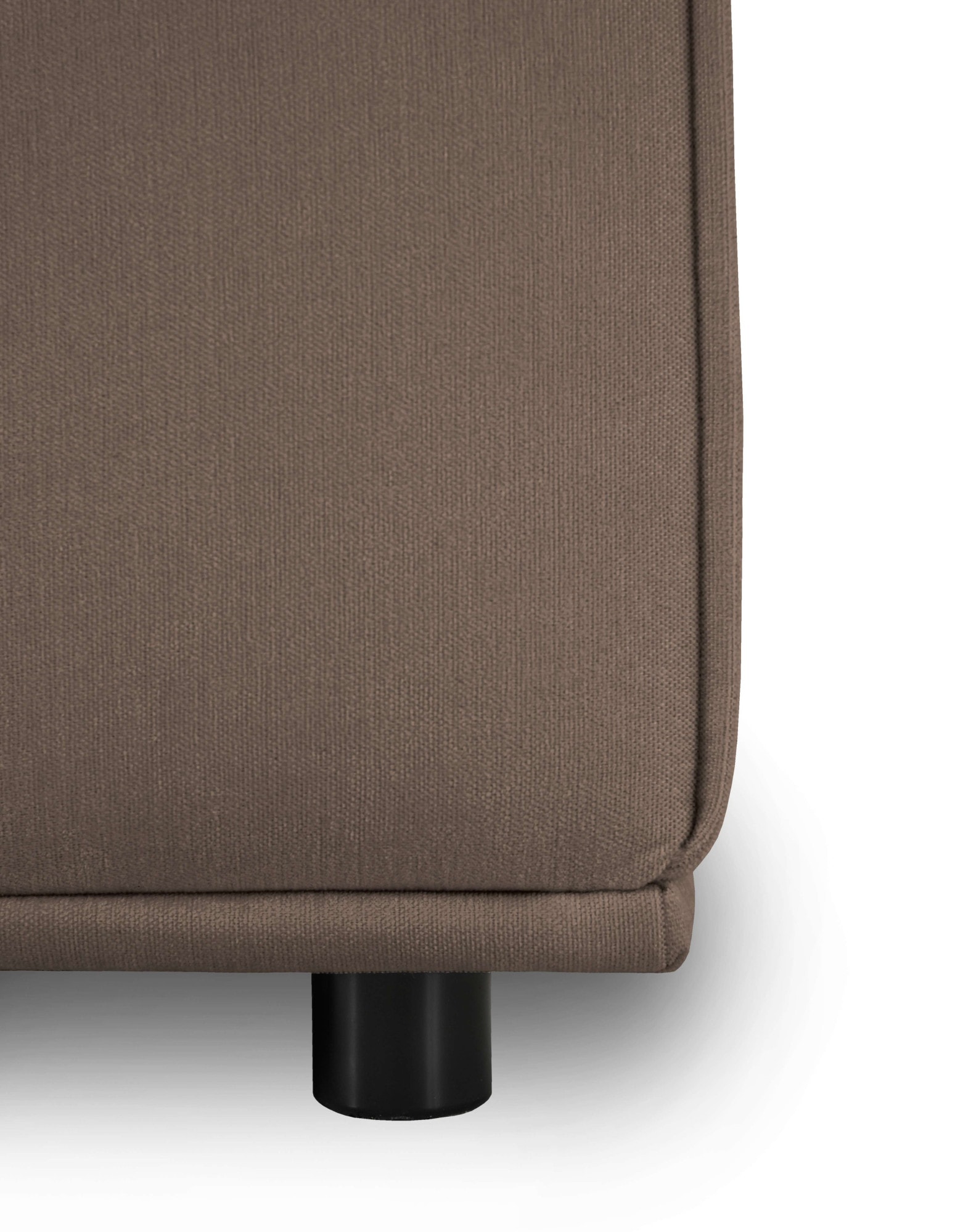 Home affaire Ecksofa »Avelin, 228 cm, L-Form, Chenille, Struktur-Boucle«, mit Wellenunterfederung, Kedernaht, bodentief, Skandi-Design