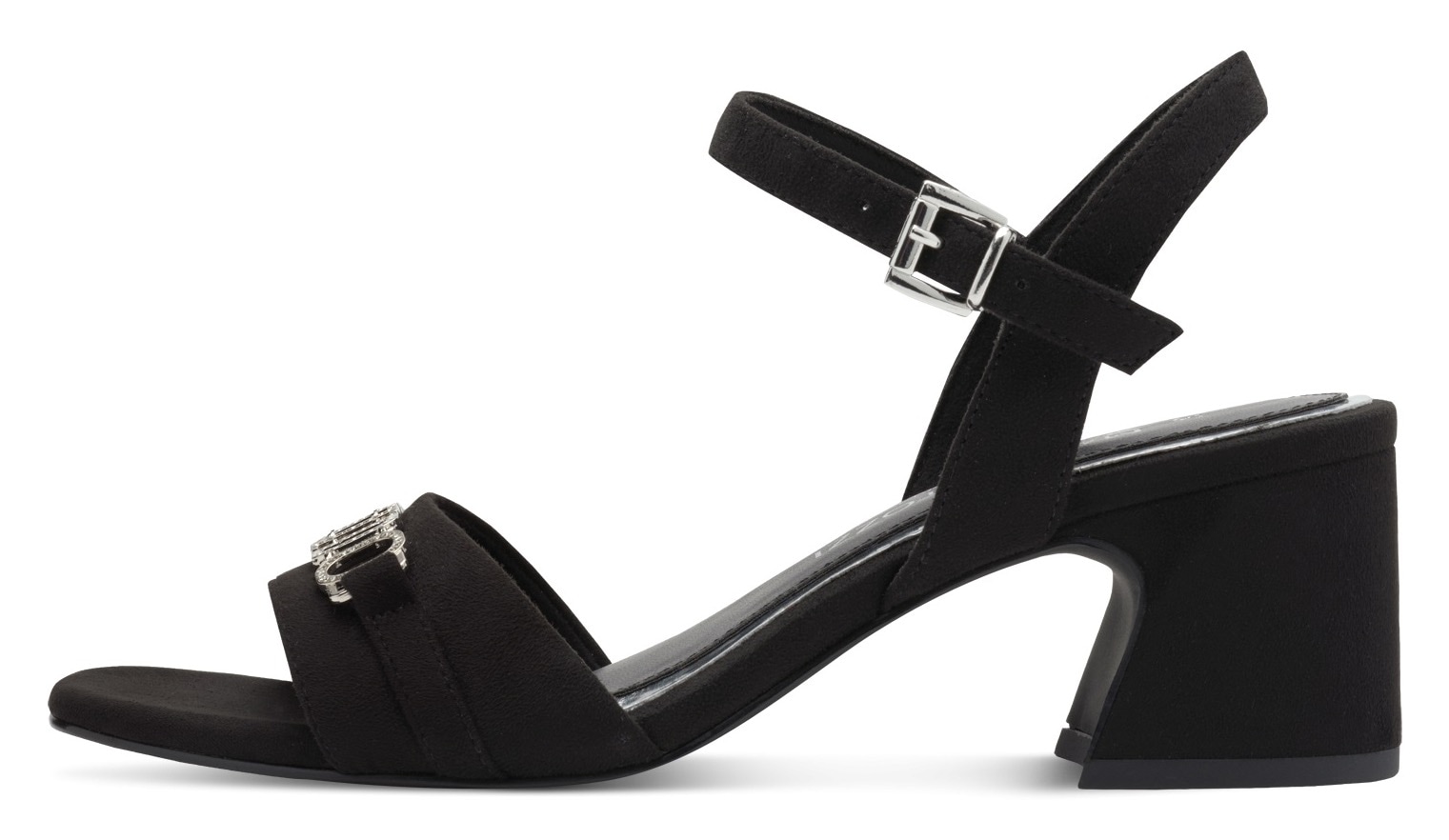 MARCO TOZZI by GMK Sandalette, Blockabsatz, Riemchensandale, Abendschuh mit Feel Me-Ausstattung