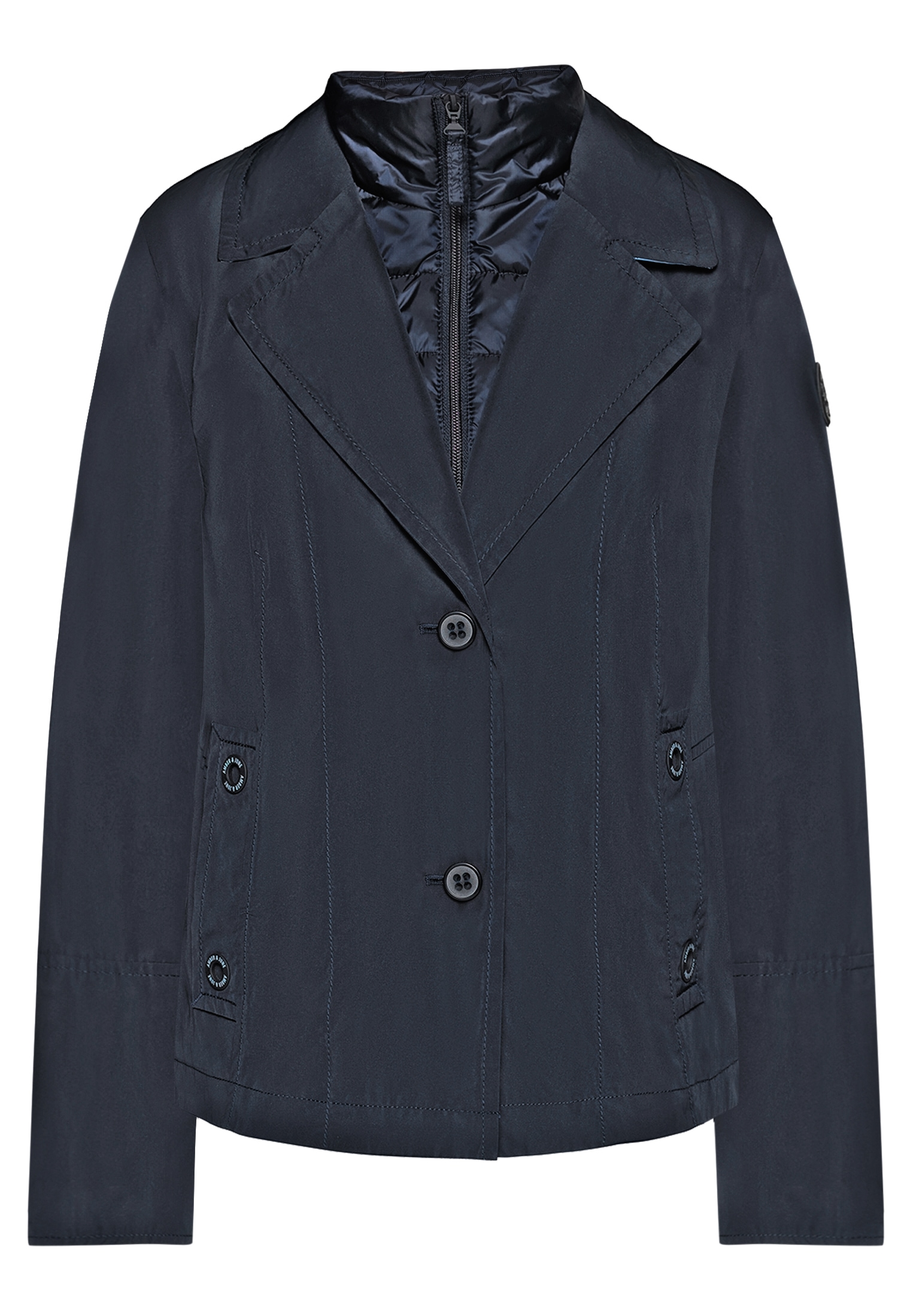 Amber & June Outdoorjacke »Damen mit abnehmbarem Westenteil«