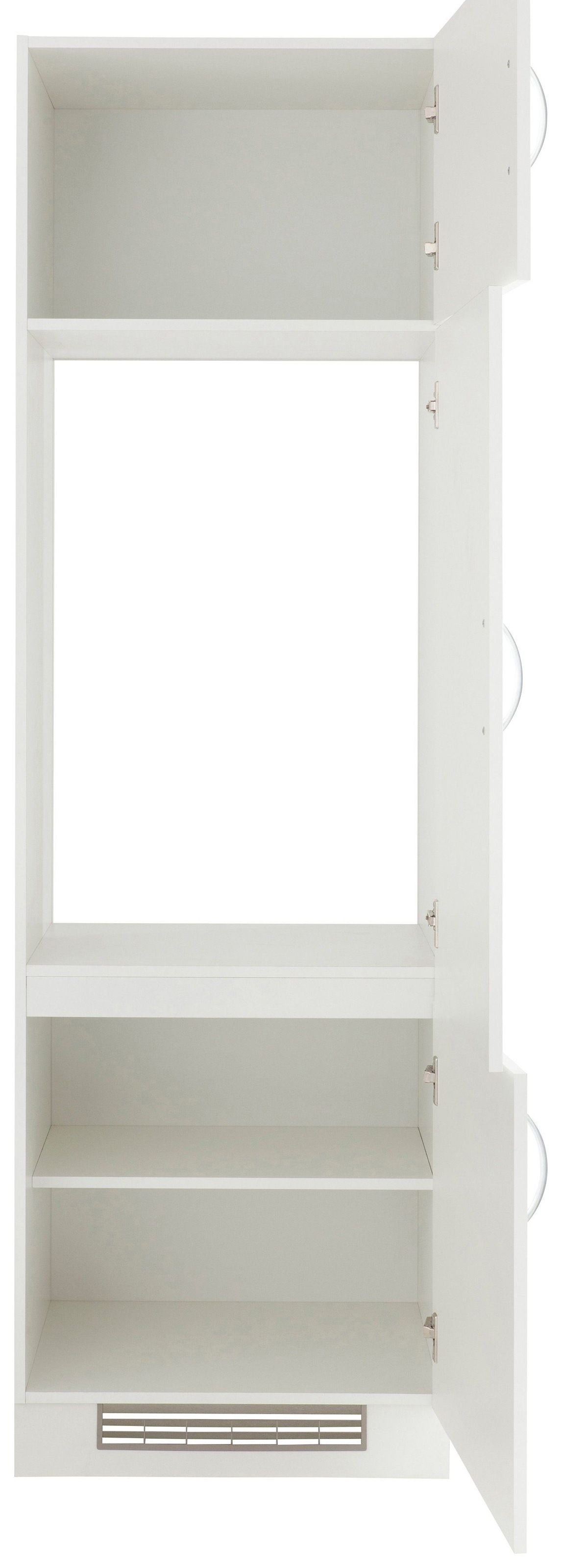 wiho Küchen Kühlumbauschrank 