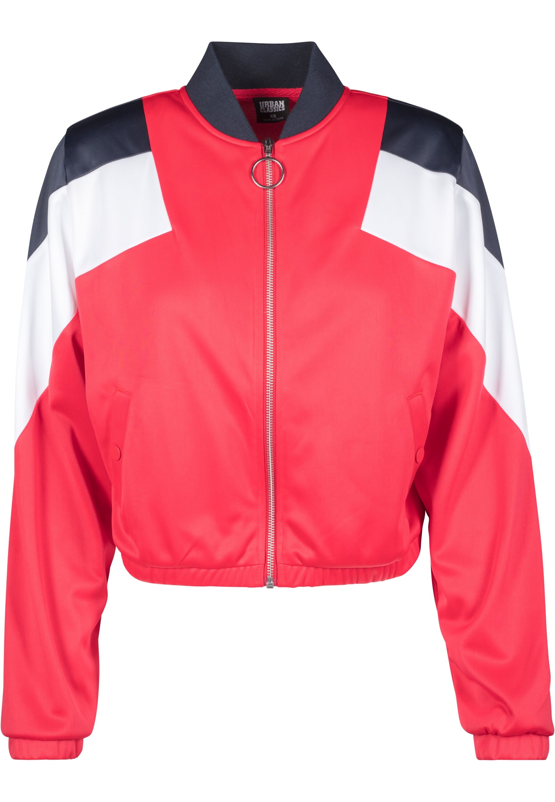 URBAN CLASSICS Allwetterjacke "Urban Classics Damen Ladies 3-Tone Track Jac günstig online kaufen