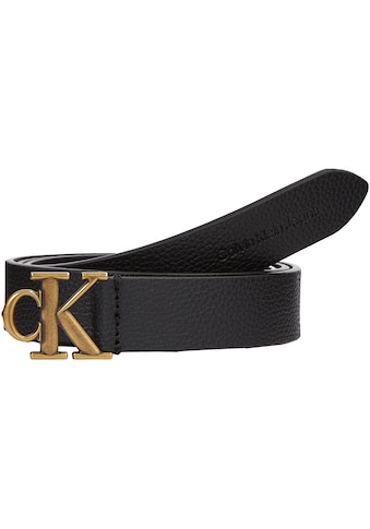 Calvin Klein Jeans Ledergürtel, mit CK-Monogrammschnalle kaufen