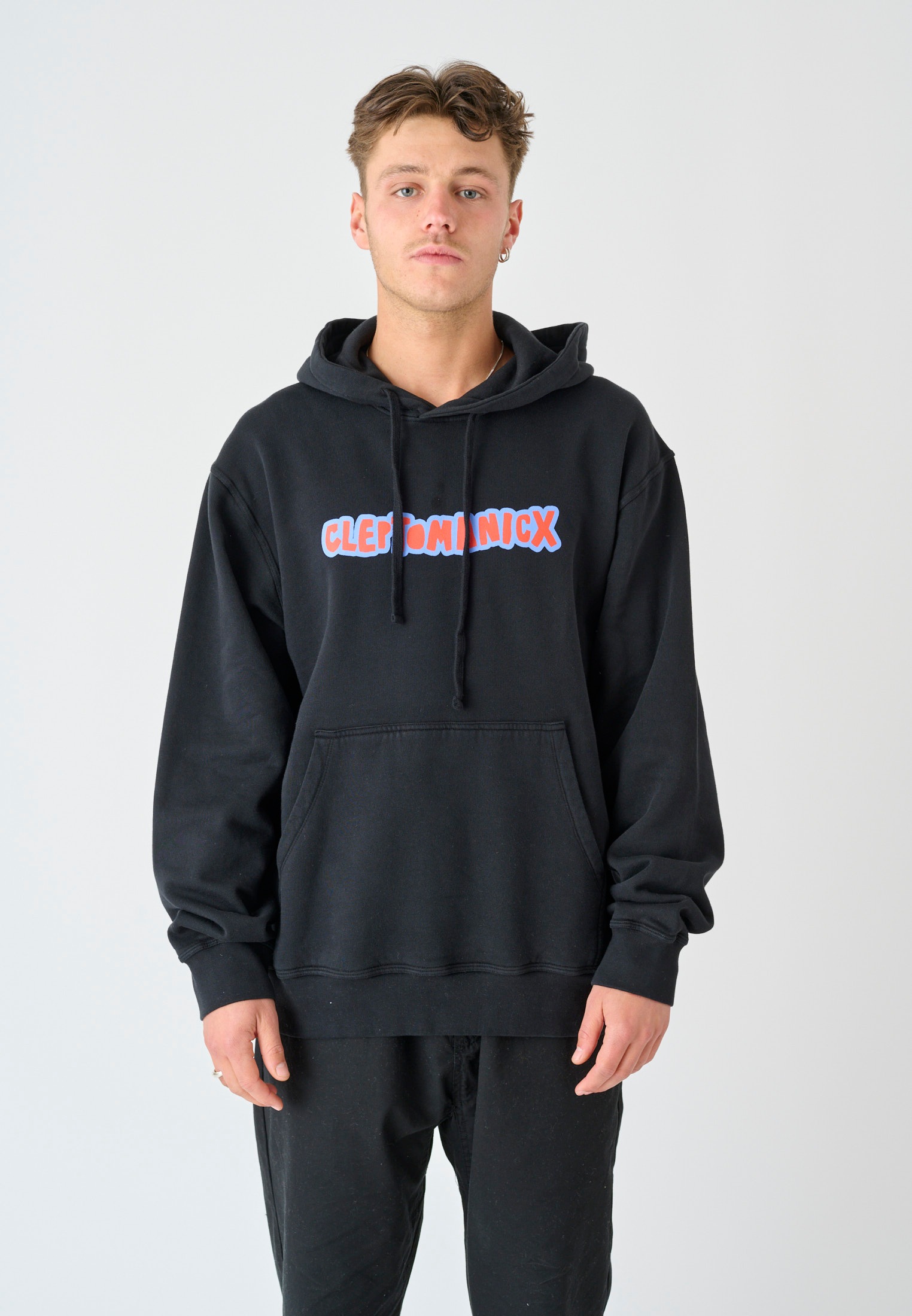Cleptomanicx Kapuzensweatshirt »First Type«, mit coolem Markenprint