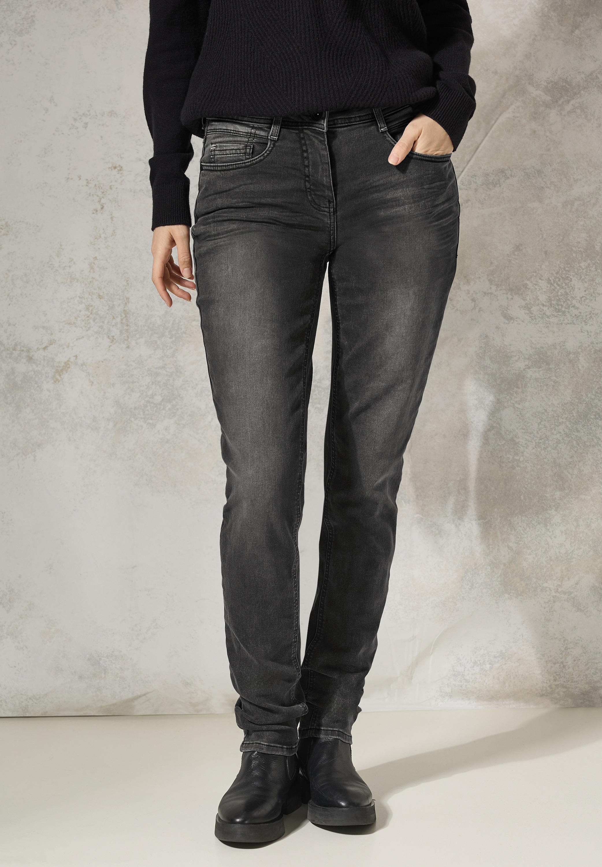 Cecil Comfort-fit-Jeans, 5-Pocket-Style