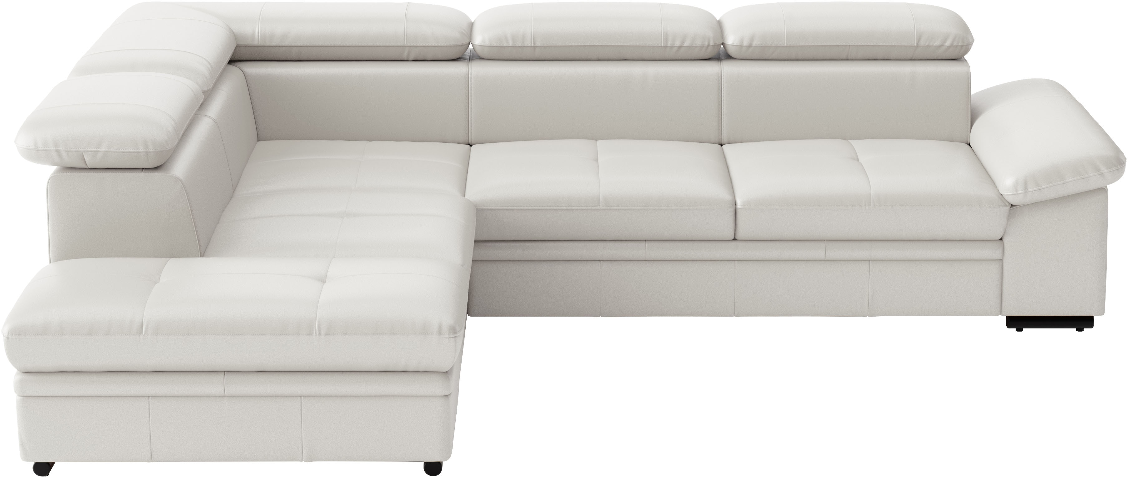 sit&more Ecksofa "Viola L-Form, B: 249 cm, Arm- & Kopfteilverstellung" optional mit Schlaffunktion
