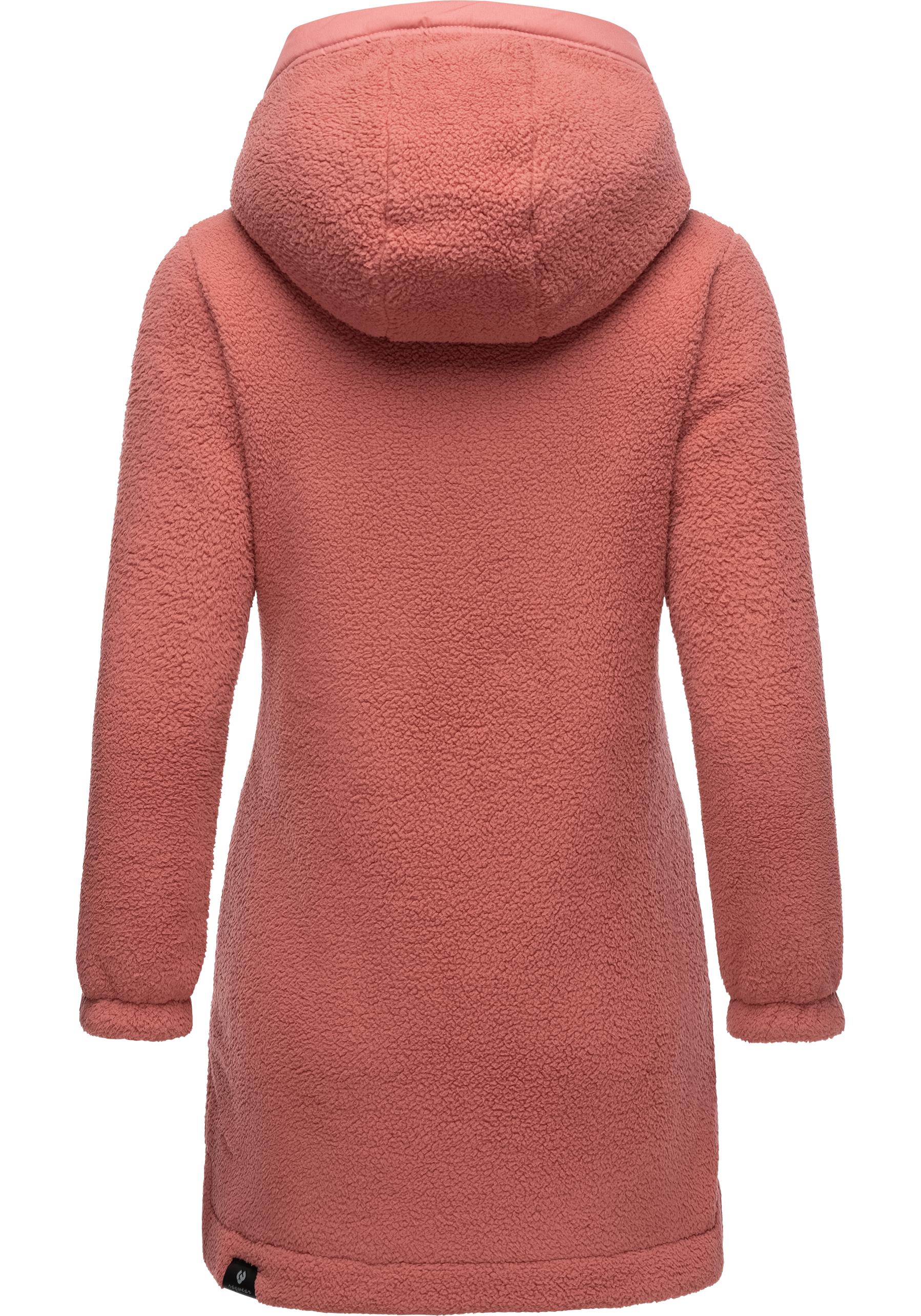 Thumbnail - Ragwear Outdoorjacke "Cousy", mit Kapuze, flauschige Übergangsjacke mit Teddyfell und Kapuze