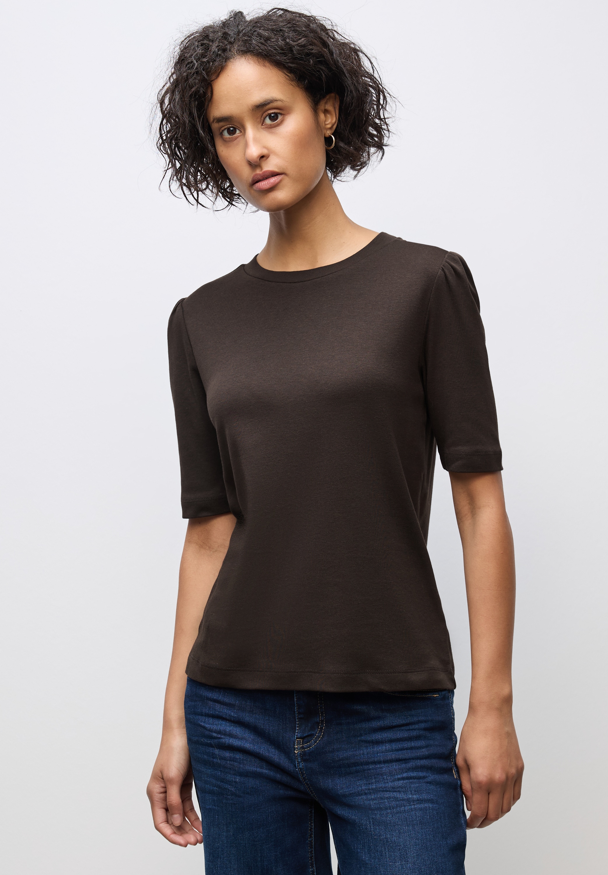 STREET ONE T-Shirt, im soften Baumwoll-Mix günstig online kaufen