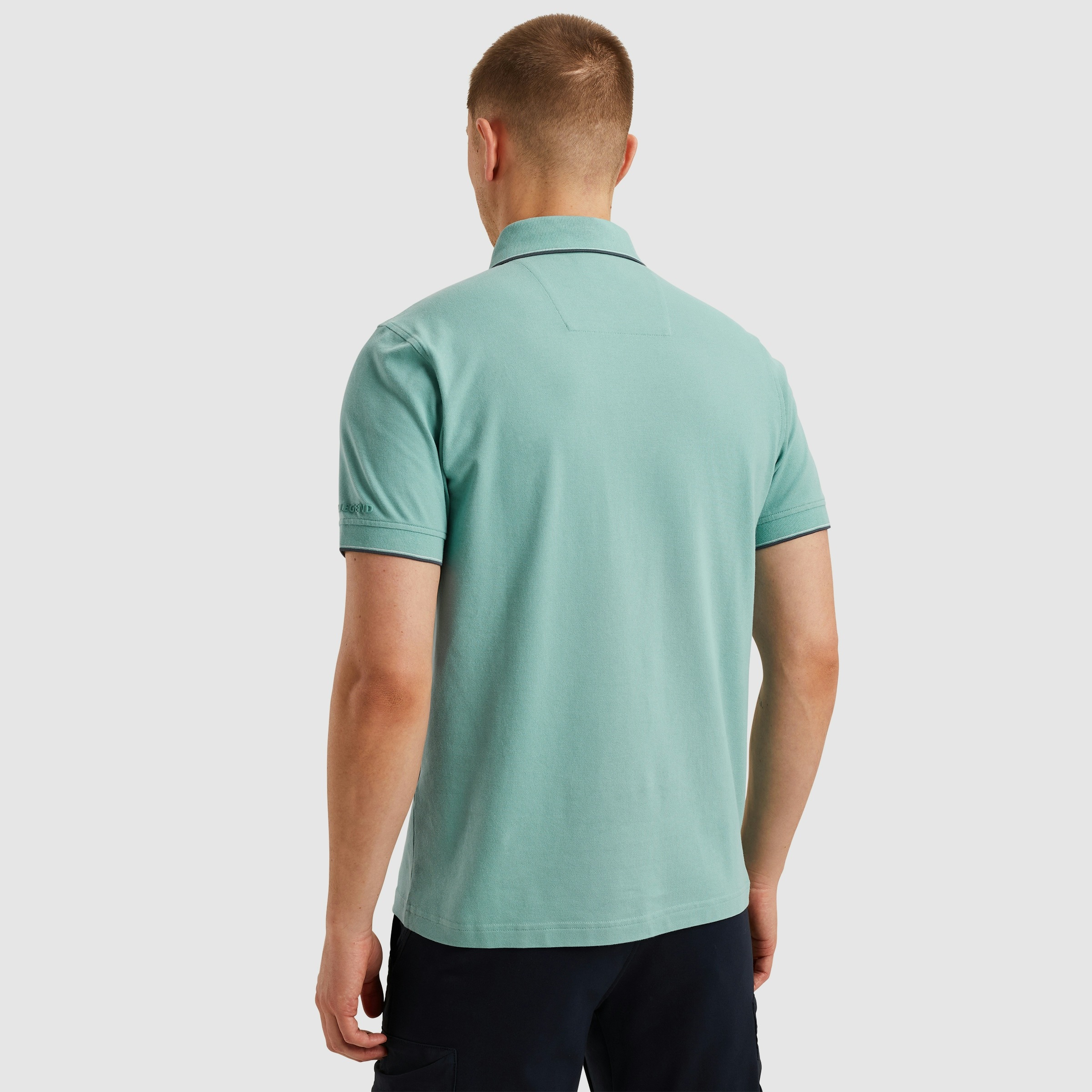 PME LEGEND Poloshirt »Short sleeve polo stretch pique package«, mit Schriftzug
