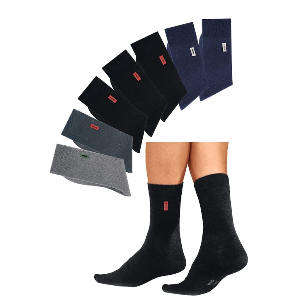 H.I.S Basicsocken, (7 Paar)