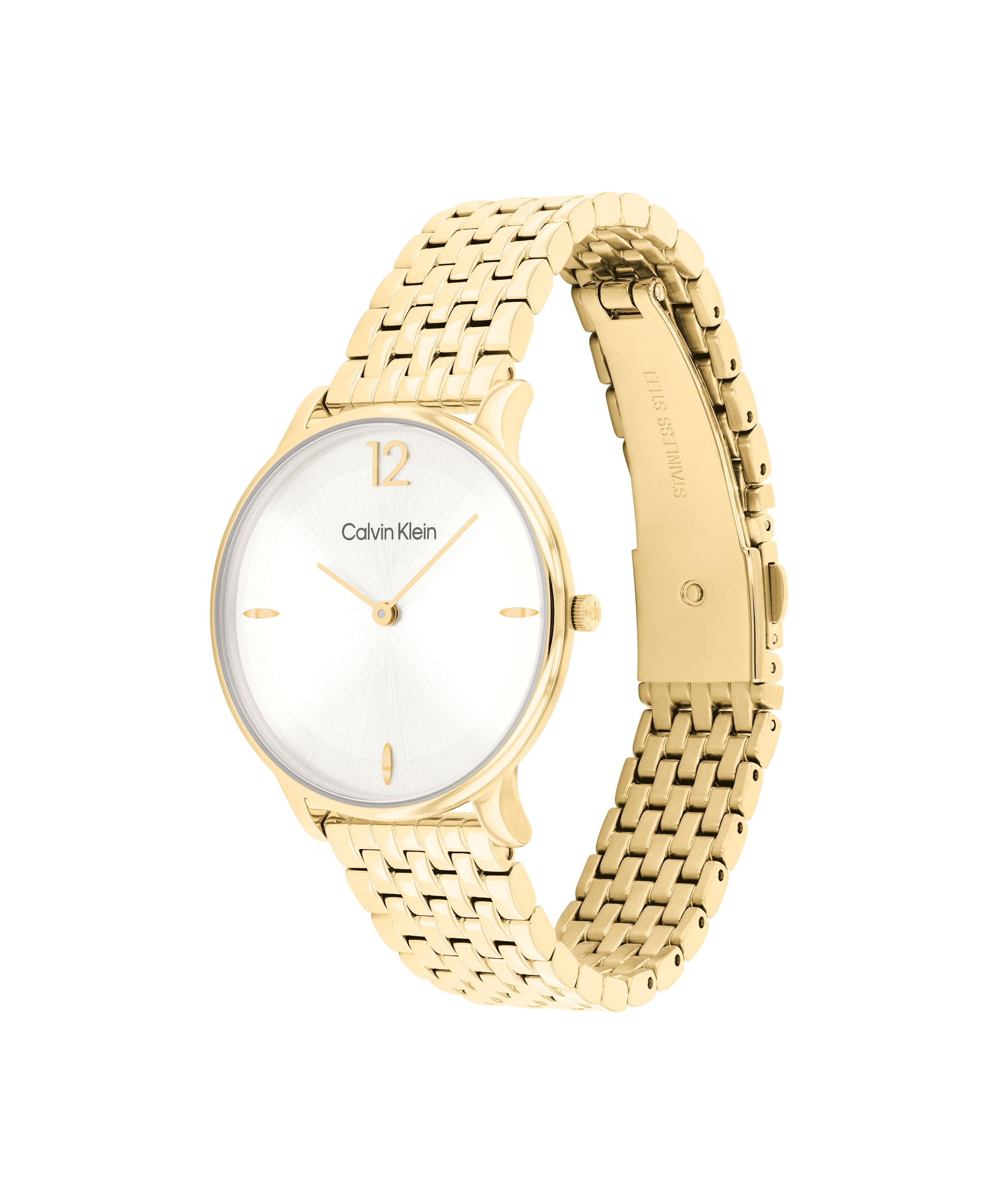 Lacoste Quarzuhr »Luxe« Armbanduhr, Damenuhr, Edelstahlarmband, analog
