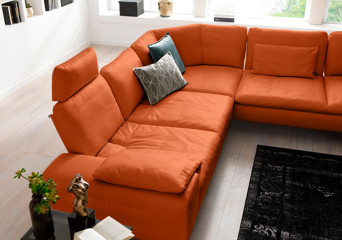 W.SCHILLIG Ecksofa "valentinoo, Designsofa, elegant und bequem, L-Form" mit günstig online kaufen