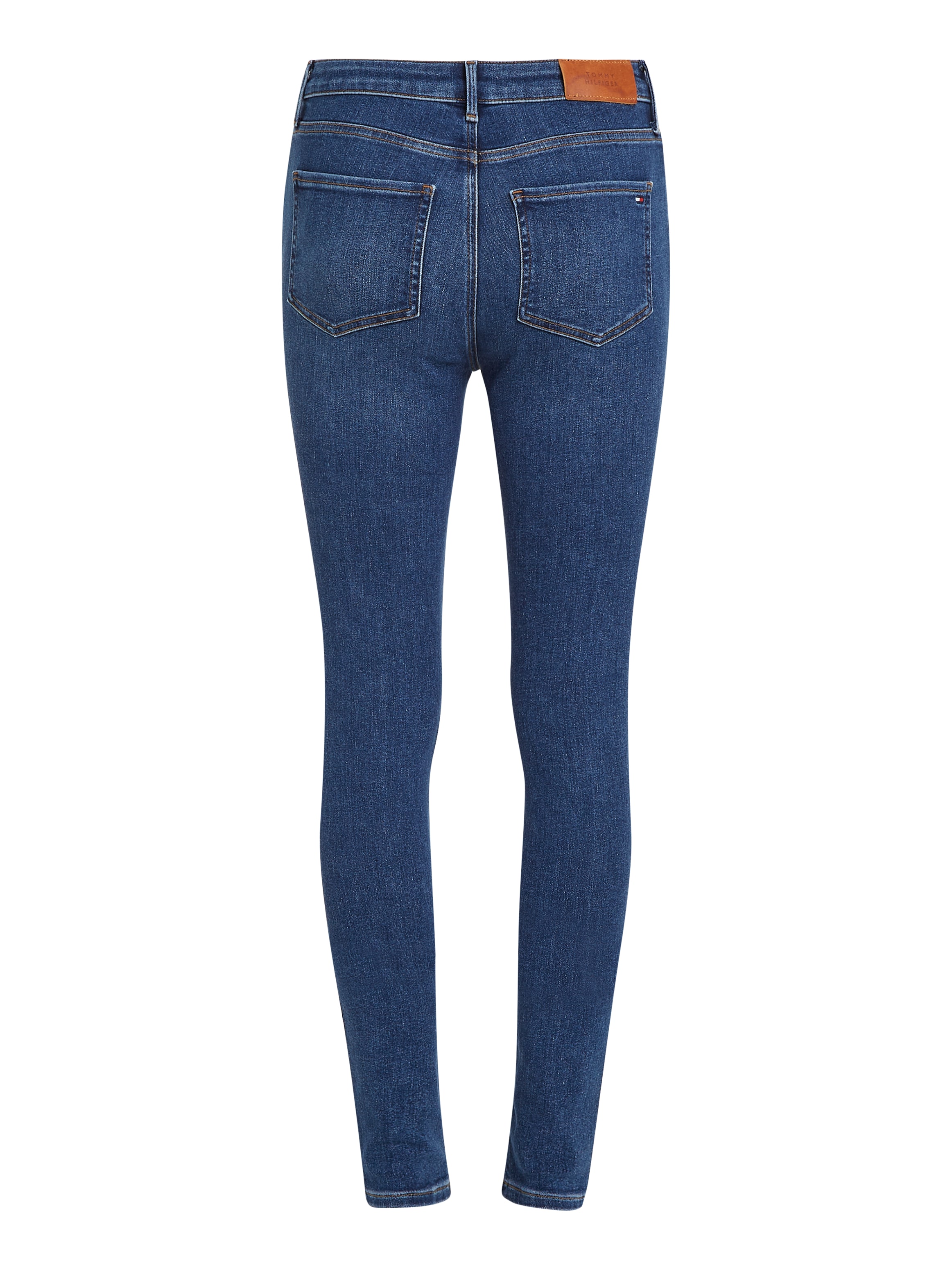 Tommy Hilfiger Skinny-fit-Jeans »HARLEM U SKINNY HW CAL«, mit Tommy Hilfiger Logo-Badge