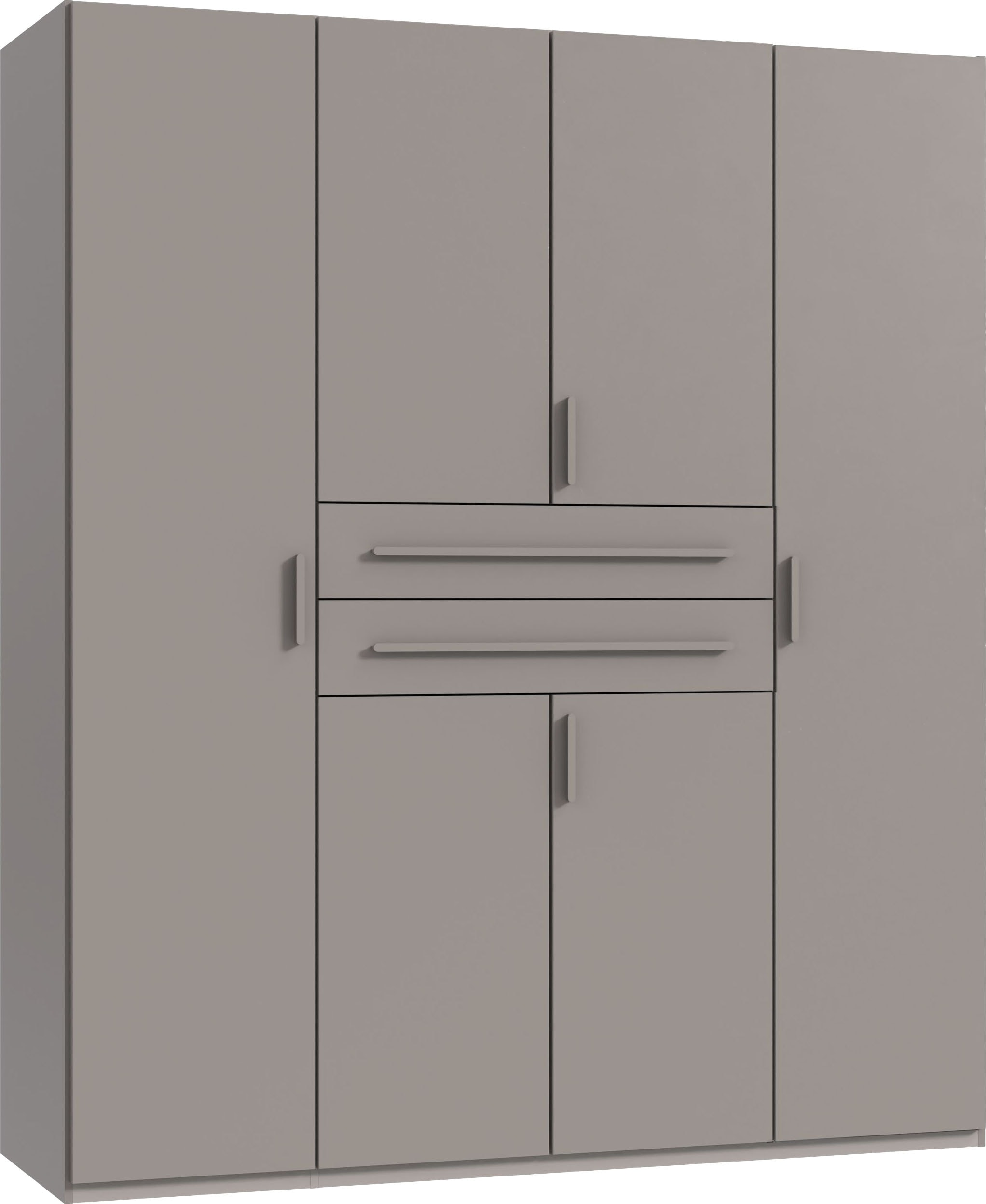 Wimex Drehtürenschrank "Digit, erhältlich in den Breiten 180cm, 225cm oder 270cm" Schlafzimmer Schrank Bestseller in moderner Optik, Kleiderschrank inkl. zwei Schubkästen in zentraler Höhe