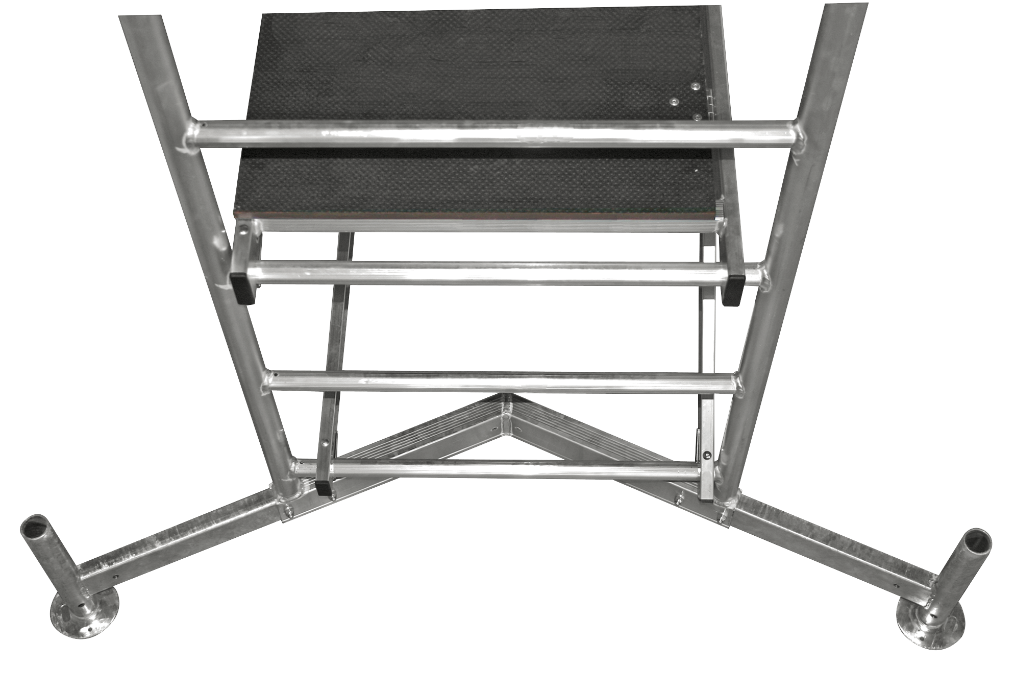 KRAUSE Arbeitsgerüst »ClimTec System«, Komplettgerüst, inkl. 1 Aufstockung, Arbeitshöhe: 5 Meter