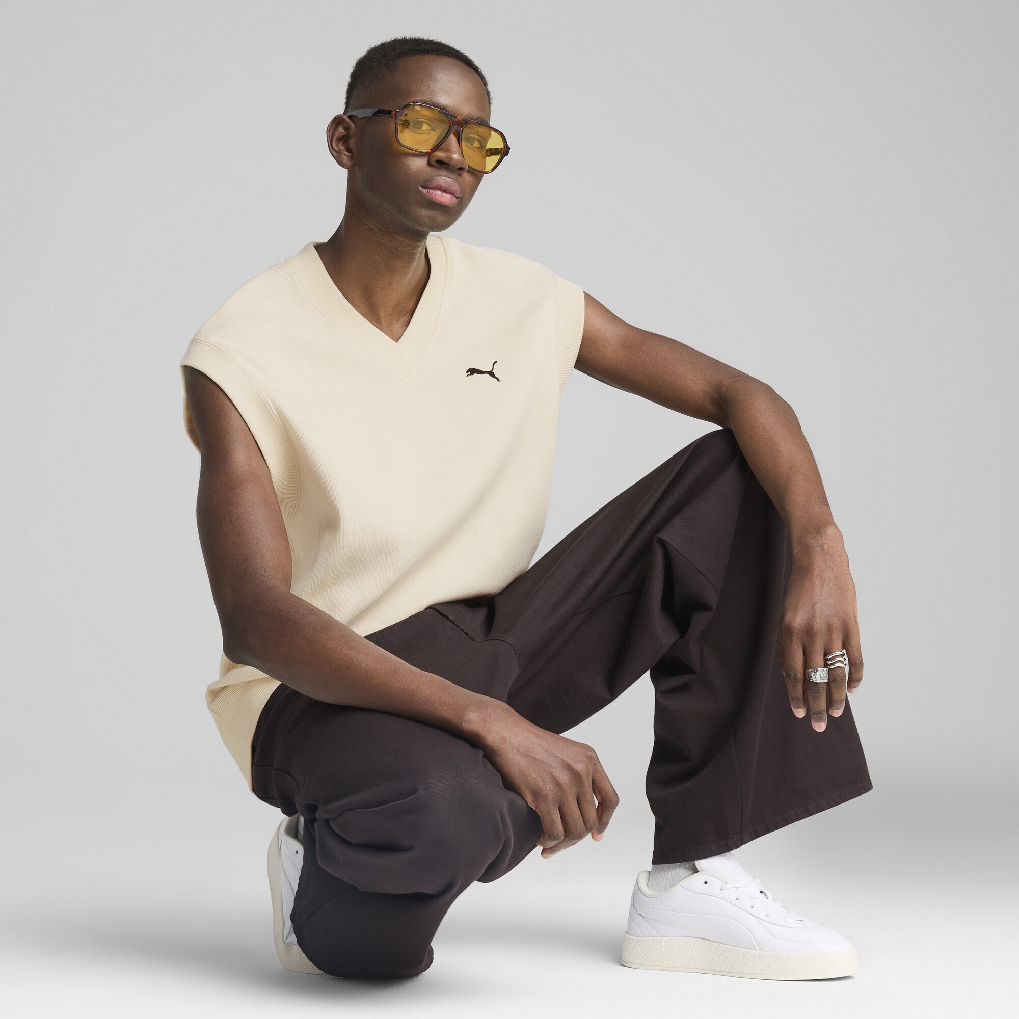 PUMA Sweatshirt »WARDROBE ESS Relaxed Weste Herren«