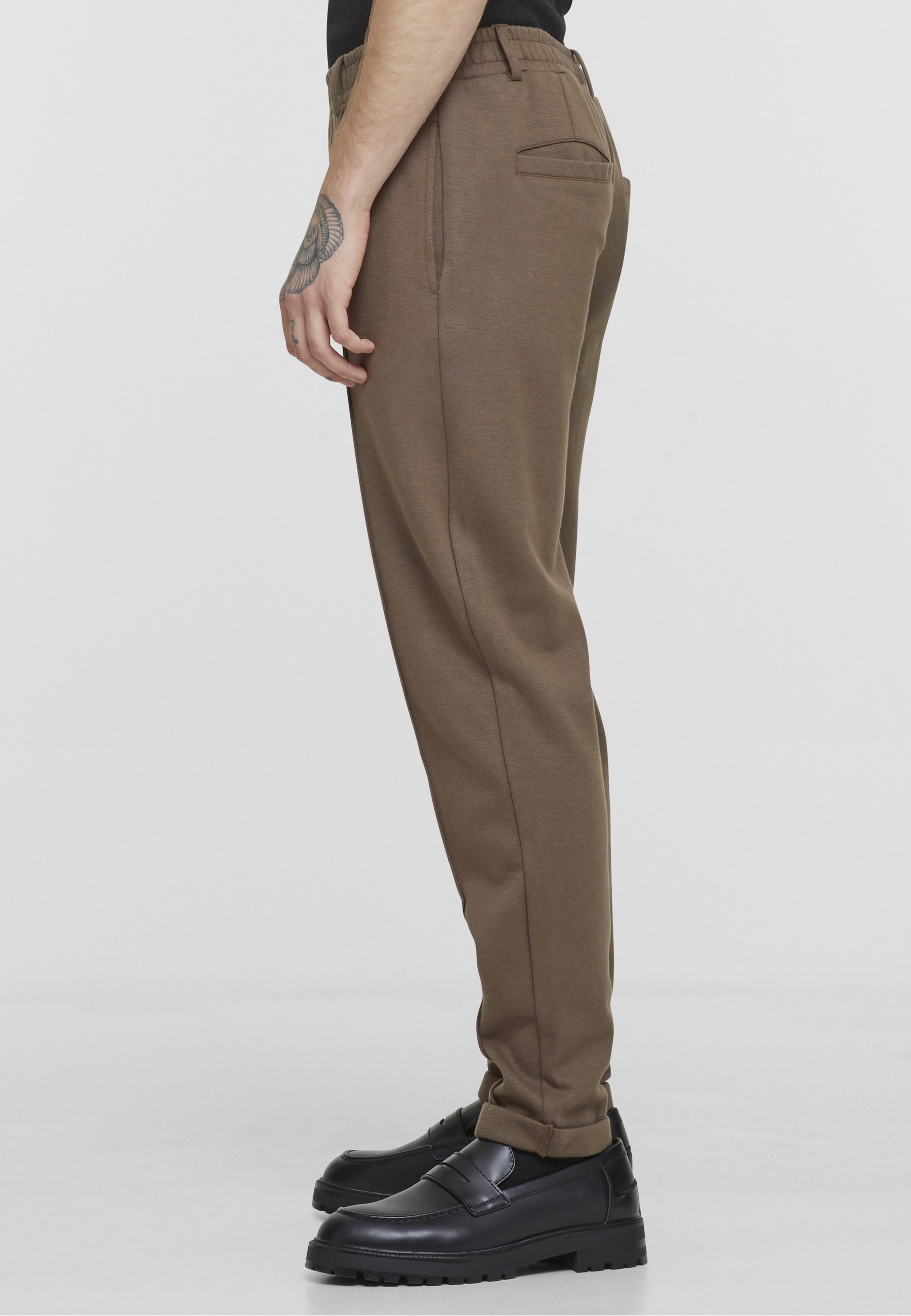 URBAN CLASSICS Chinos »Urban Classics Cropped Interlock Jogg Chino«
