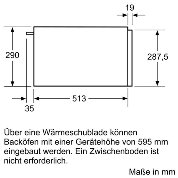 SIEMENS Einbau-Wärmeschublade »iQ700 Raten BAUR auf | BI630DNS1«