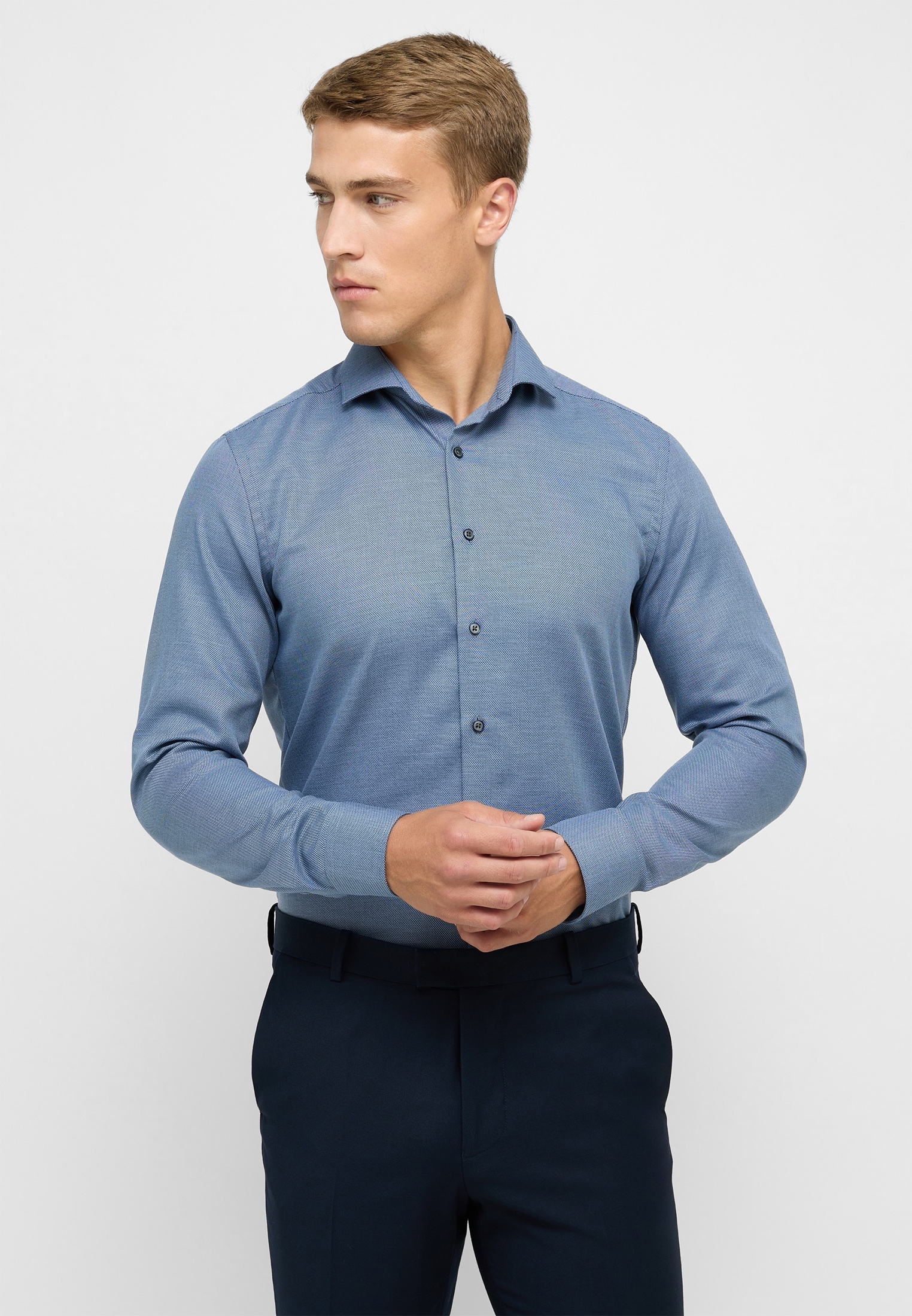 Eterna Langarmhemd "SLIM FIT" günstig online kaufen