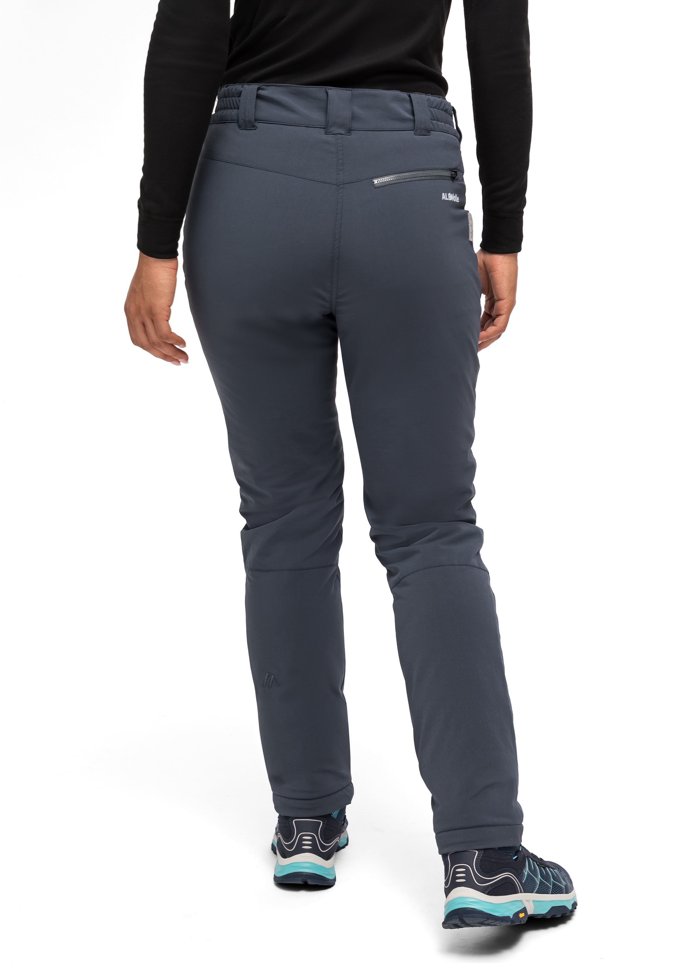 »Lulaka Sports Wanderhose, Funktionshose Wool«, Wollwattierung Winter Outdoorhose | mit Damen BAUR Maier